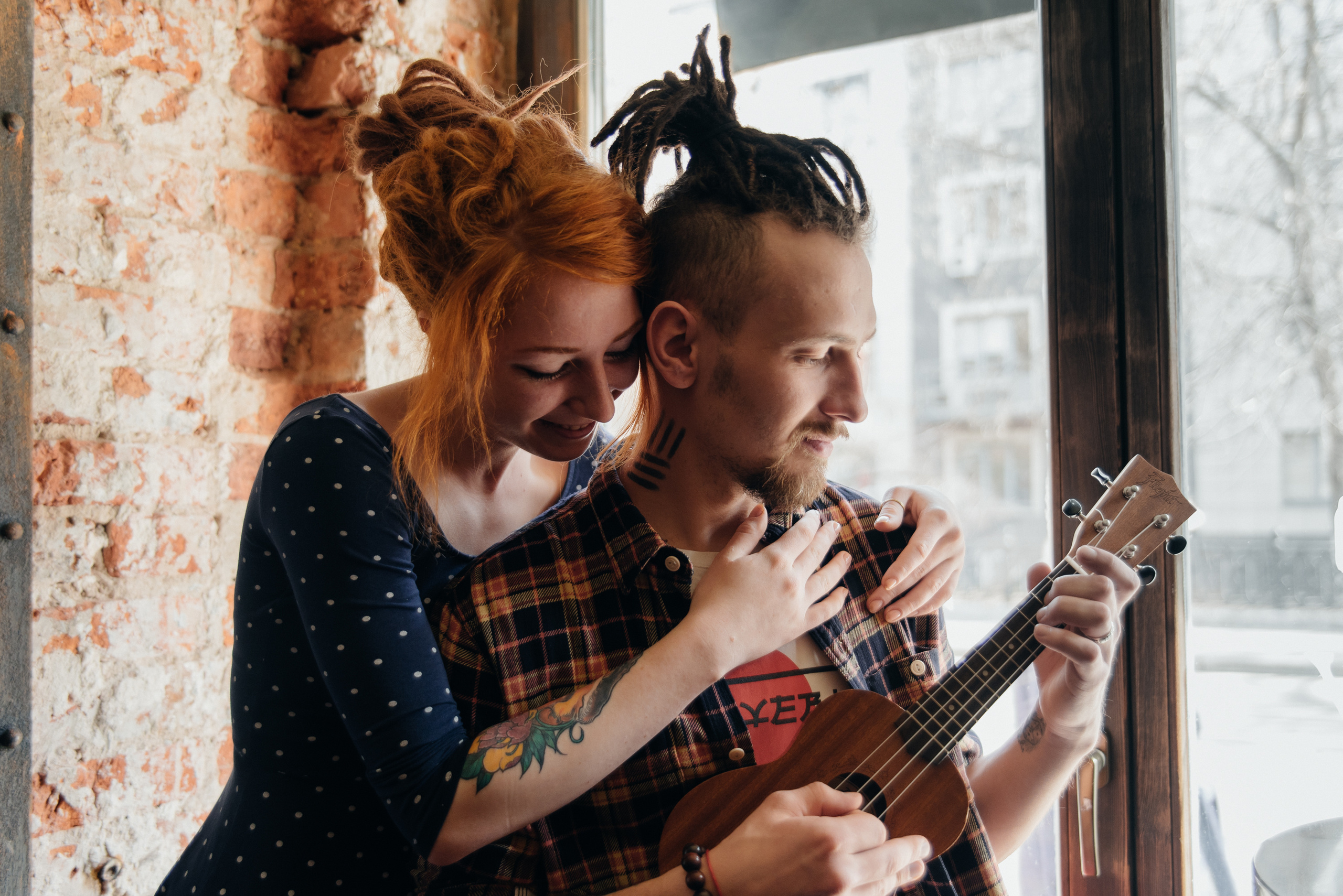 Фотосессия love story в кафе. Фотограф Москва