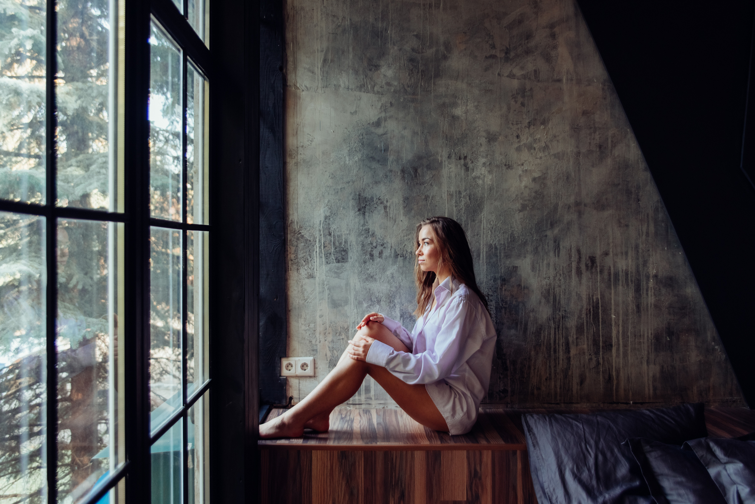 Свадебная фотосессия в фотостудии. Фотограф Москва