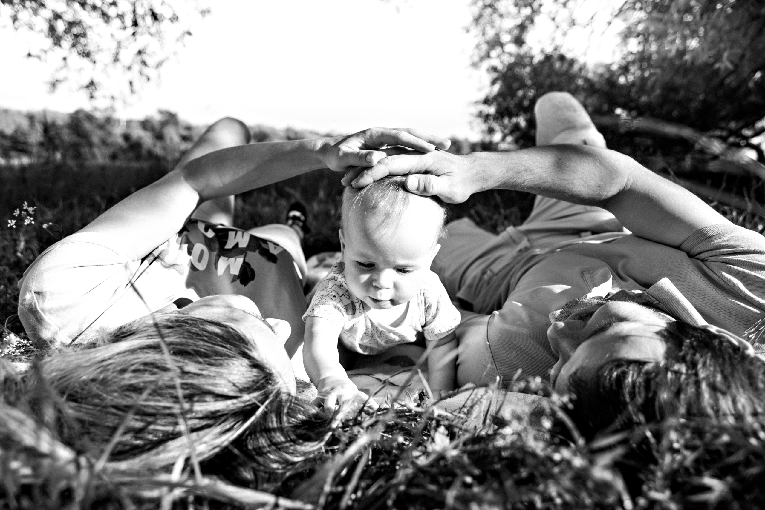 Семейная фотосессия на природе. Фотограф Москва