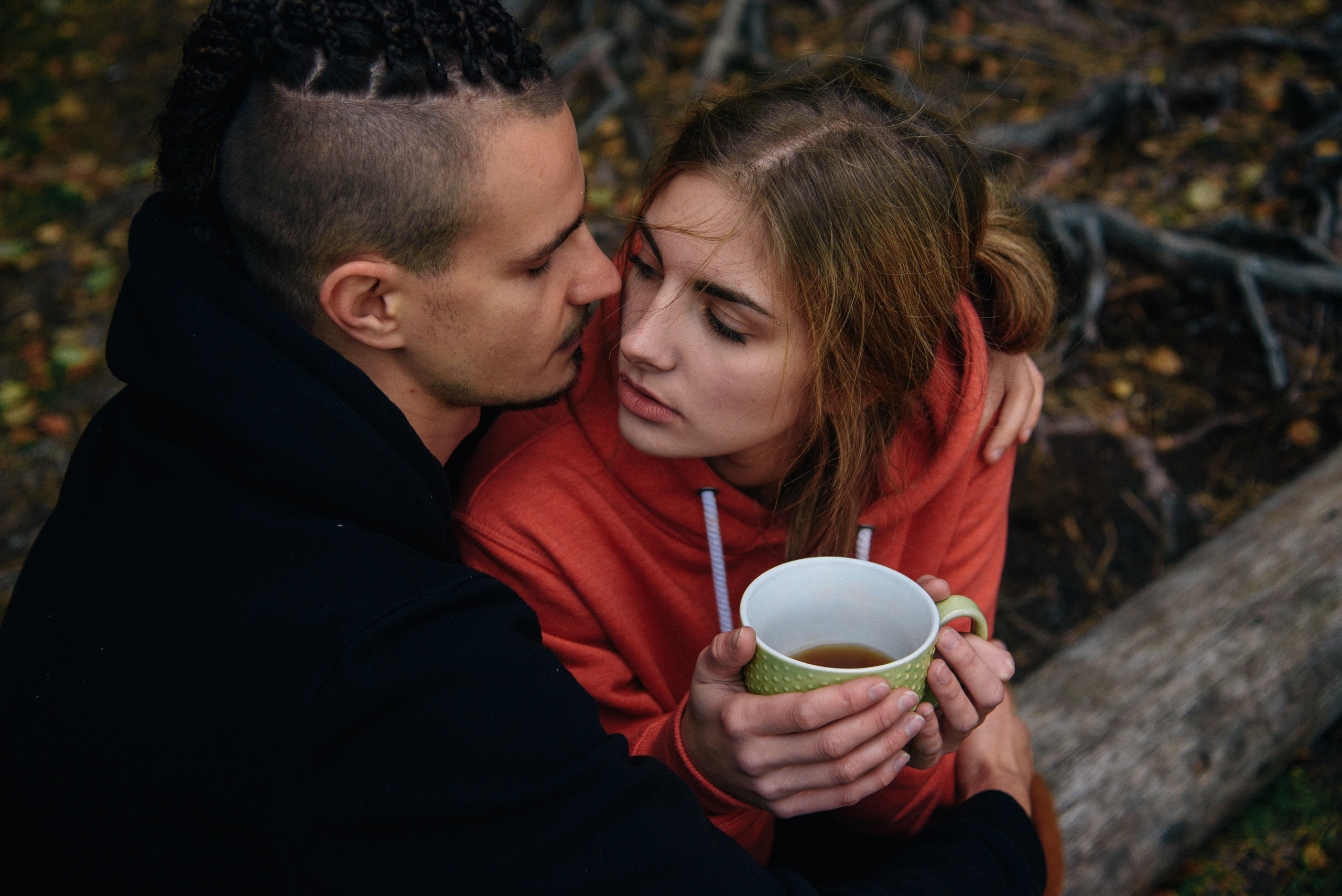 Фотосессия love story на природе. Фотограф Москва