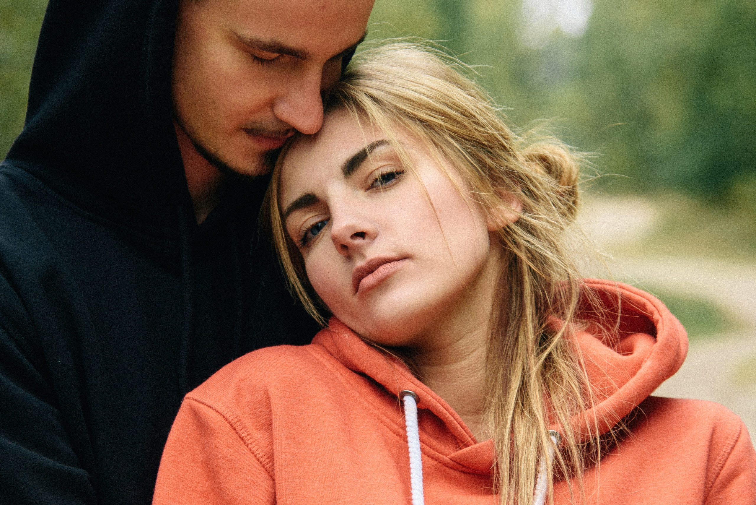 Фотосессия love story на природе. Фотограф Москва