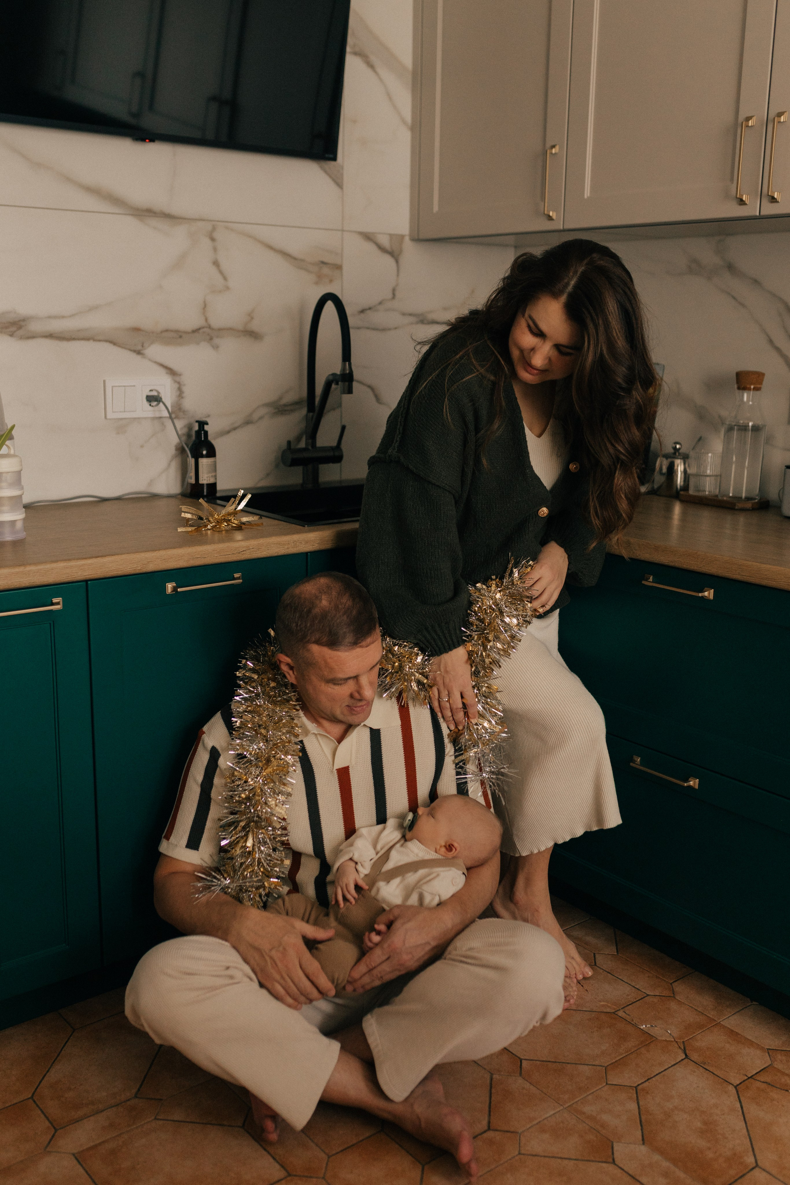 Первое Рождество Ярослава. Семейный фотограф в Новороссийске и Анапе Александра Яковлева