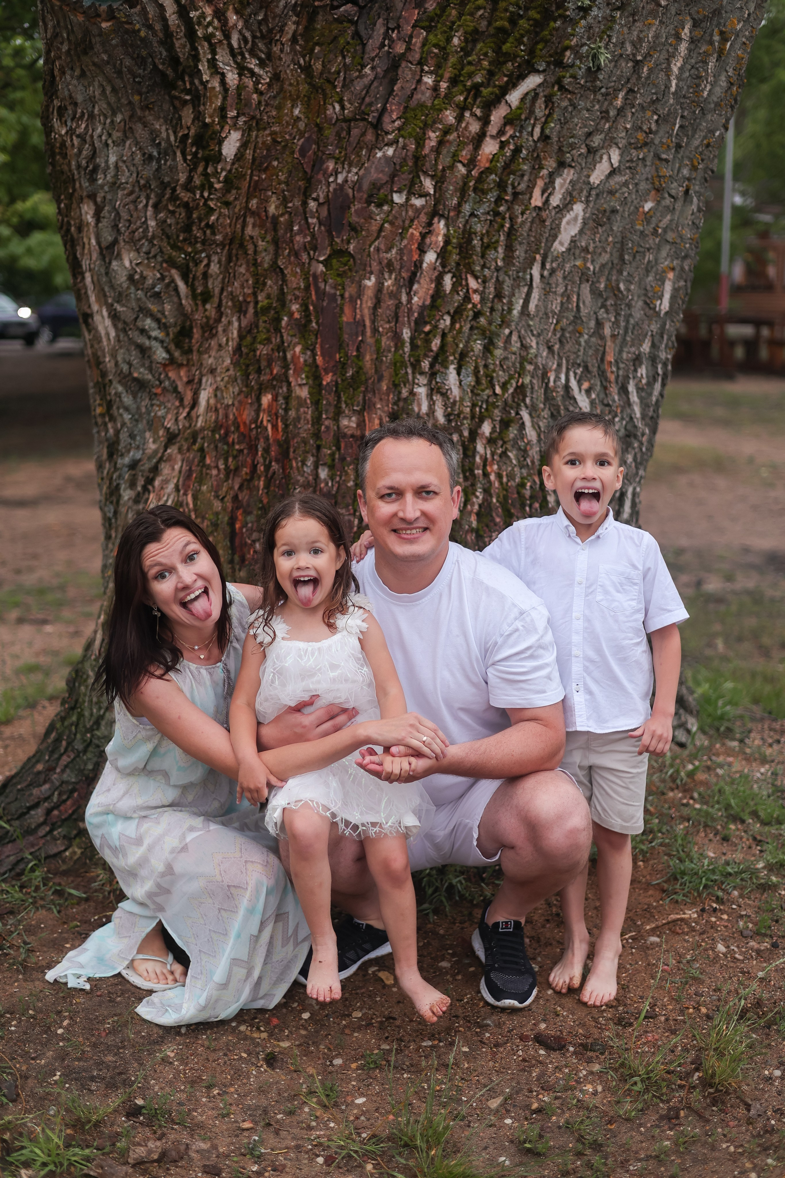 Семейная съёмка под дождём. Свадебный фотограф Беларусь Ольга Козыренко