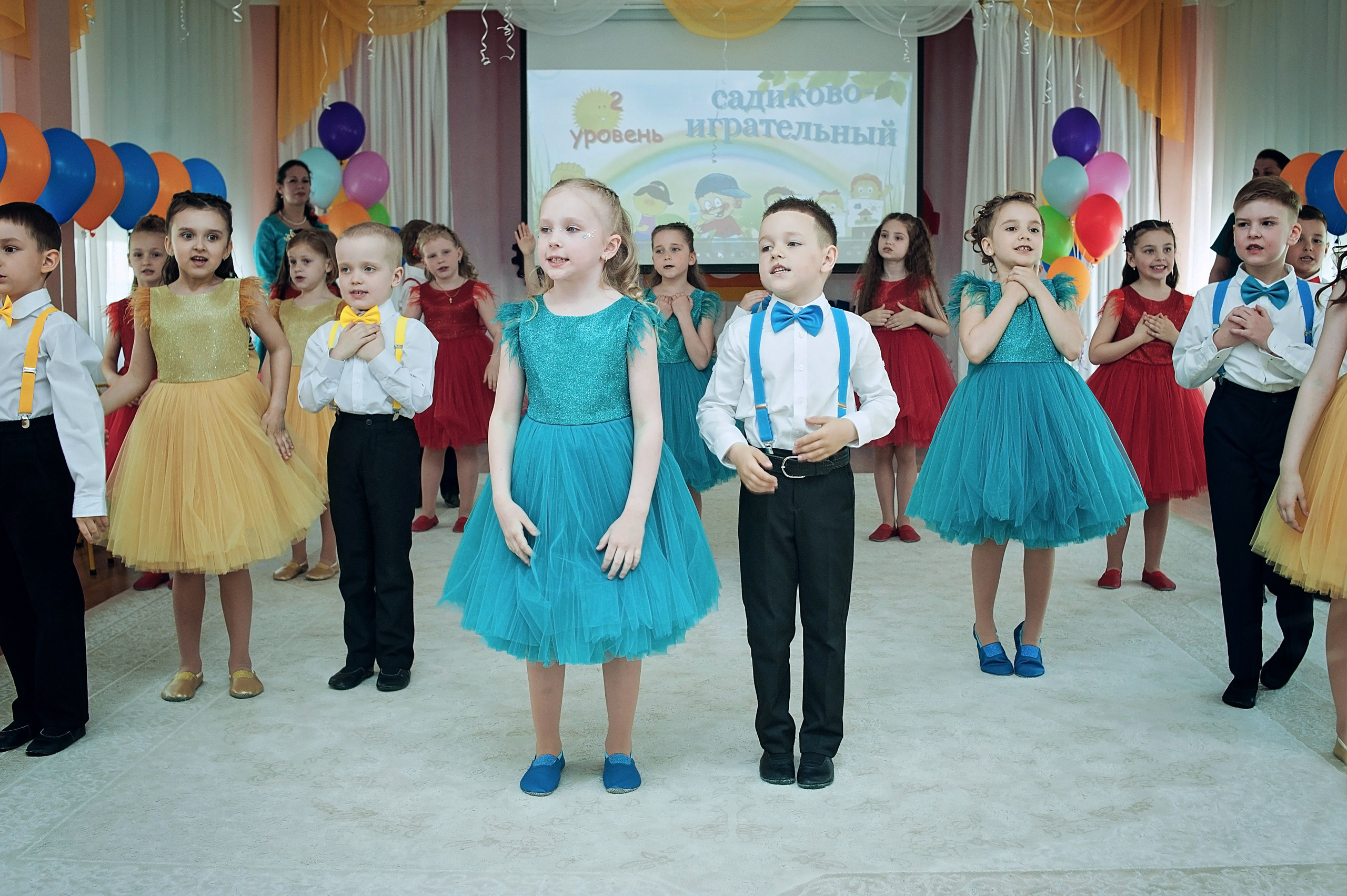 Выпускные в детском саду. Фотограф Санкт-Петербург