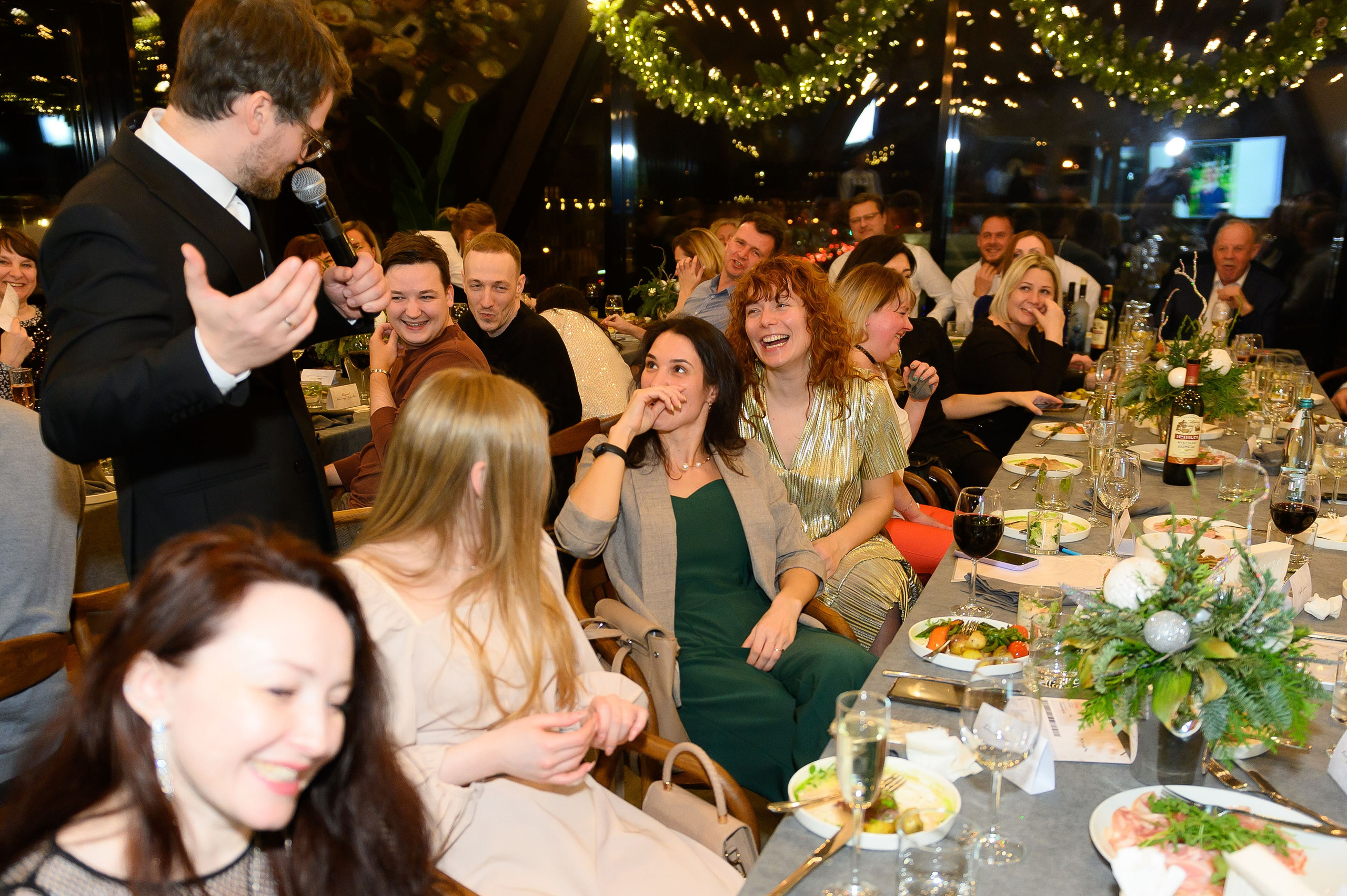 Фотосъемка новогоднего корпоратива. Семейный и свадебный фотограф в Санкт-Петербурге Гришин Юрий