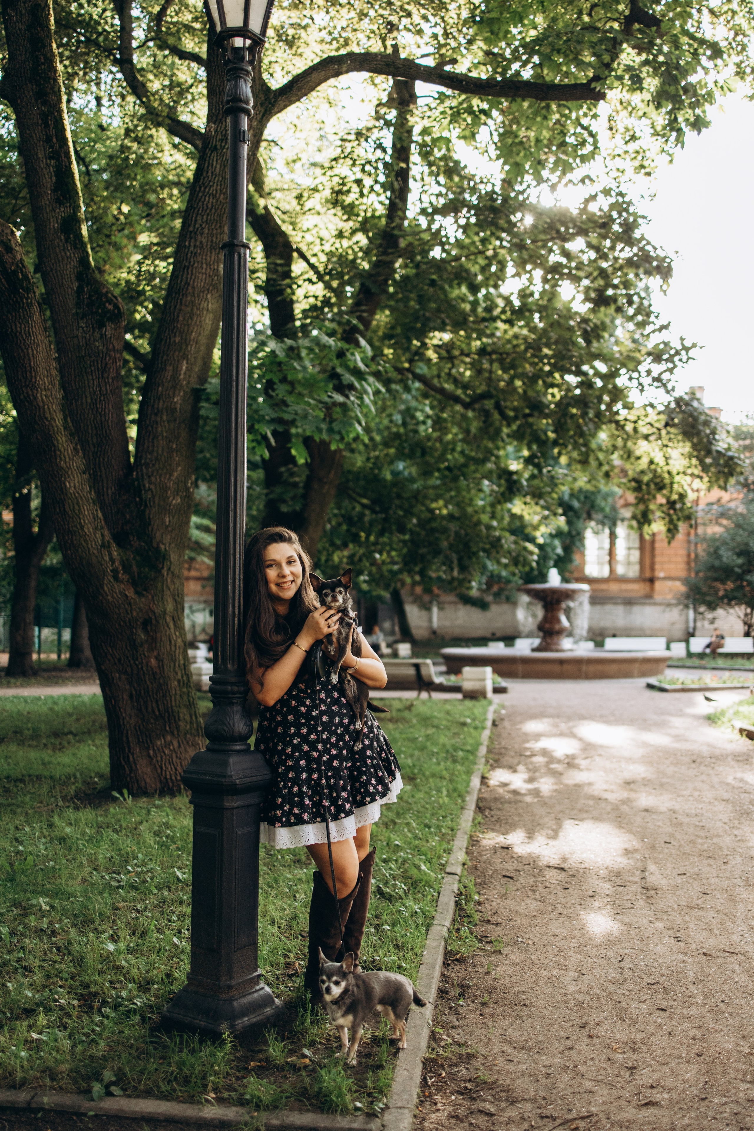 Даша и ее мальчики. Фотограф — Анималист | Санкт-Петербург