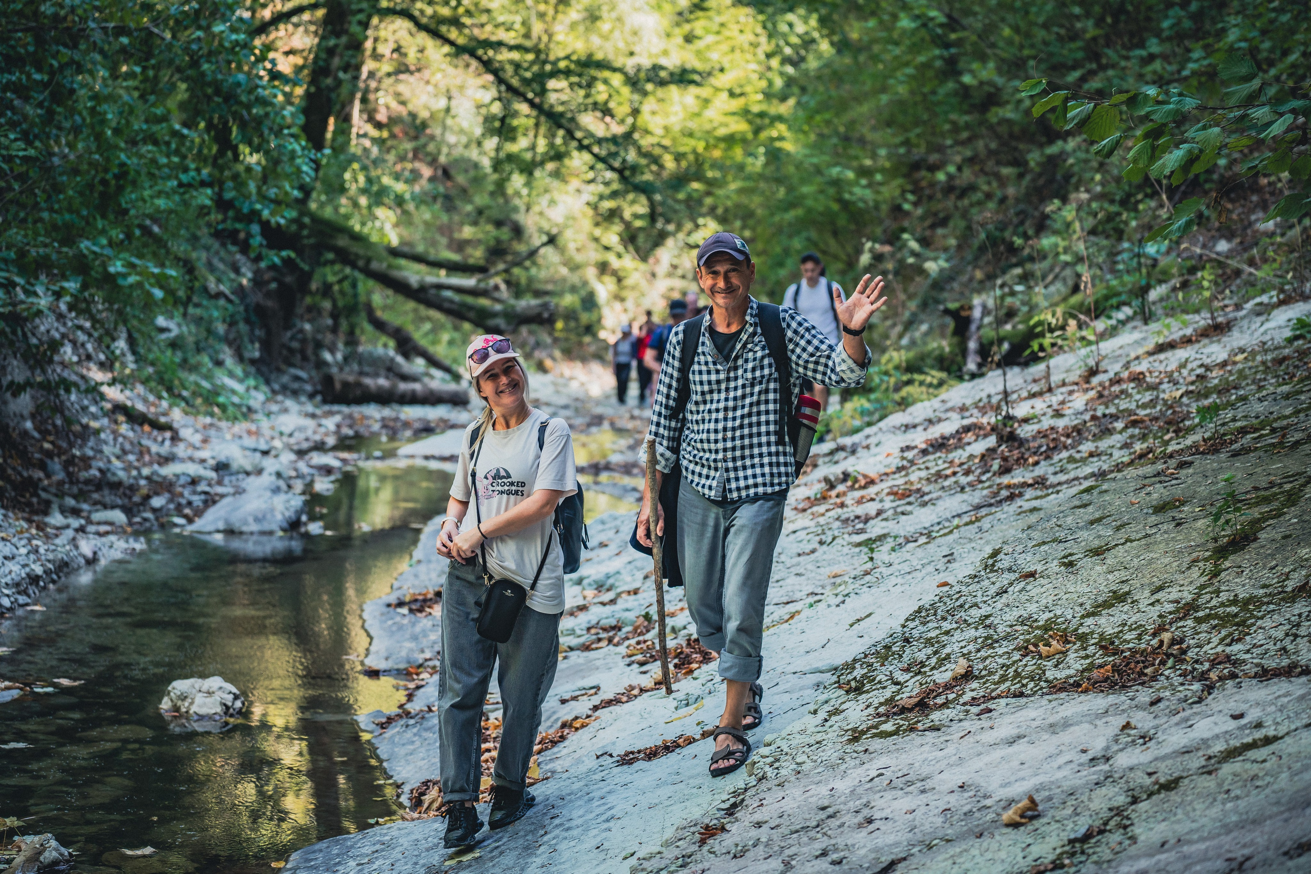 Поход на Полковничьи водопады АСК 26.09.23. Репортажный фотограф в Краснодаре Рындин Дмитрий