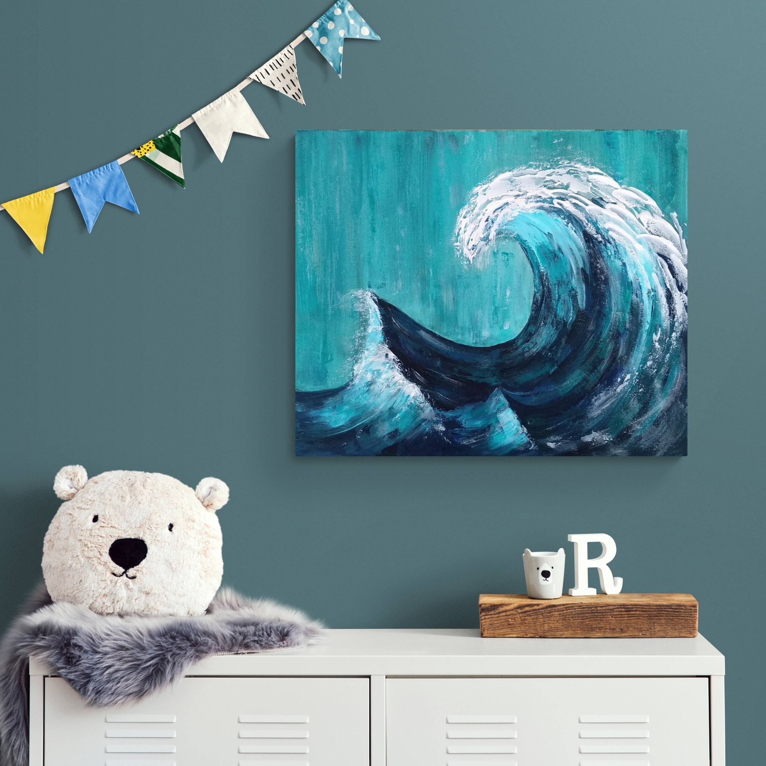 Абстракция. Художник Анастасия Кисткина, Петербург