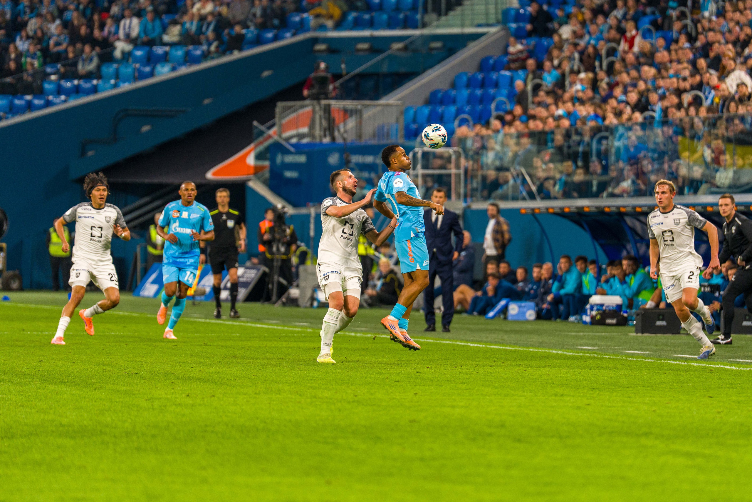 Zenit vs Baltika — RPL 2025/26 match gallery at Gazprom Arena | Anton Gauf. Sports Photographer in Saint Petersburg | Anton Hauff