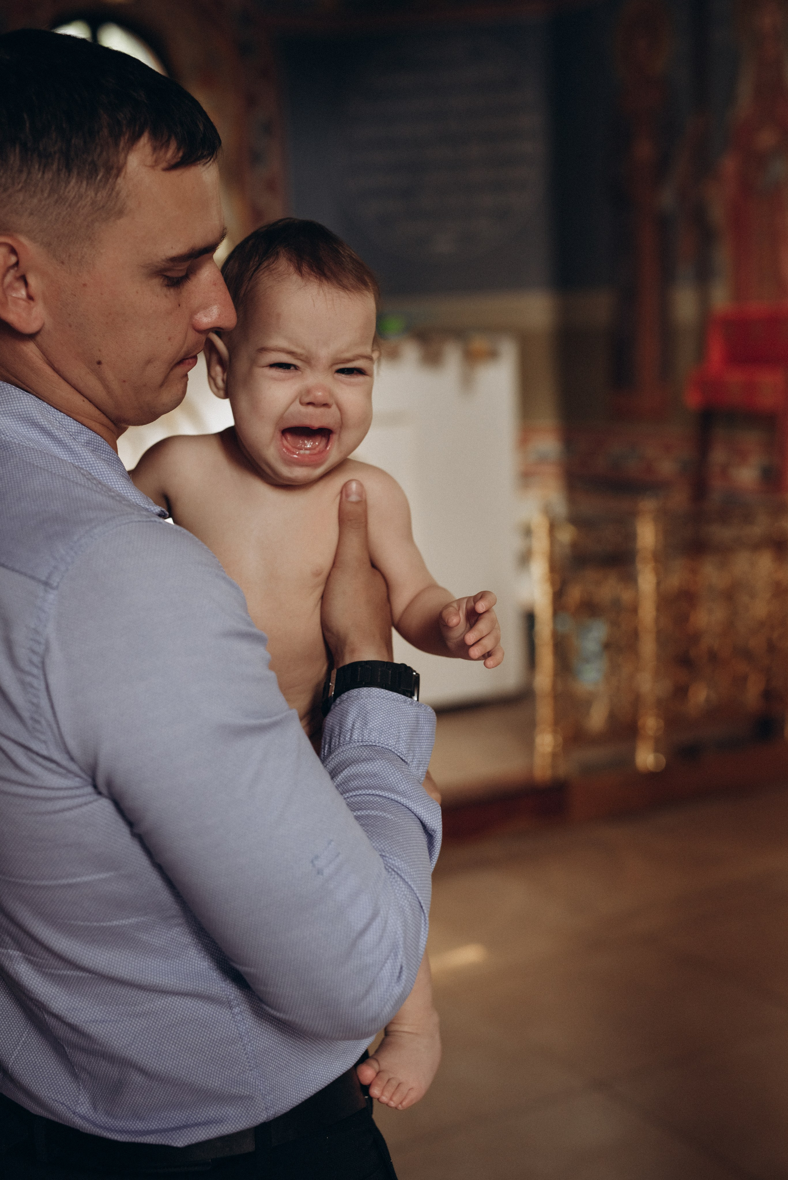 Крещение Ксении и Елизаветы. Фотограф новорождённых и семейный фотограф в Иваново Любовь Капранова