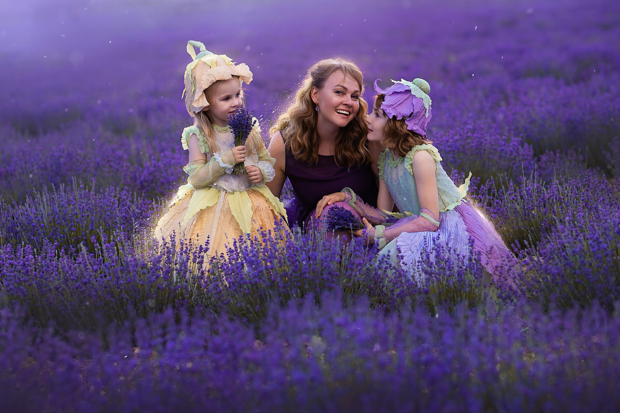 Фотосессия в Лаванде. Фотограф Лия Милк | Москва, Подмосковье