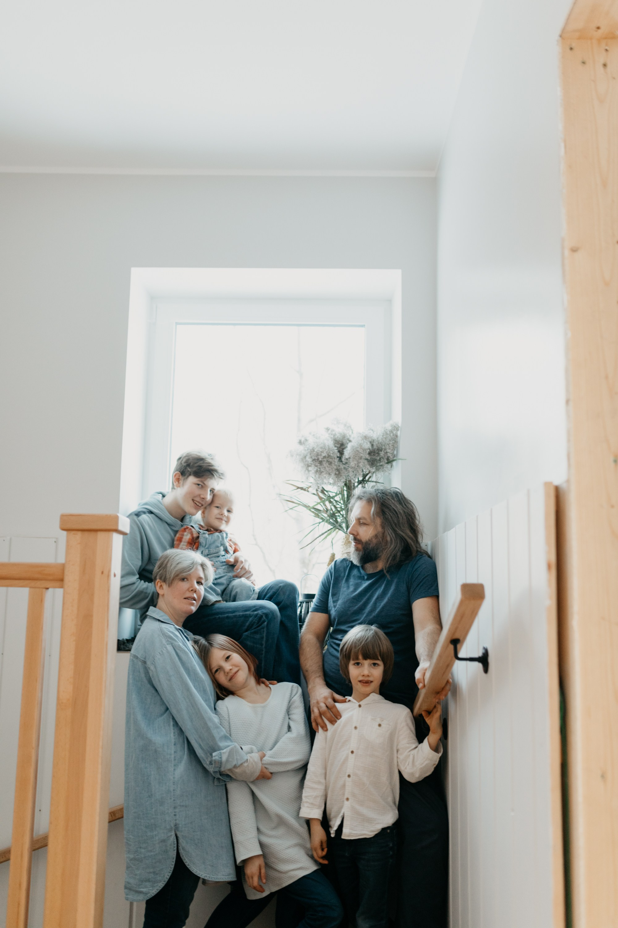 Рождественская Новогодняя Семейная Фотосессия дома. Семейный фотограф Маша Тимофеева | Москва