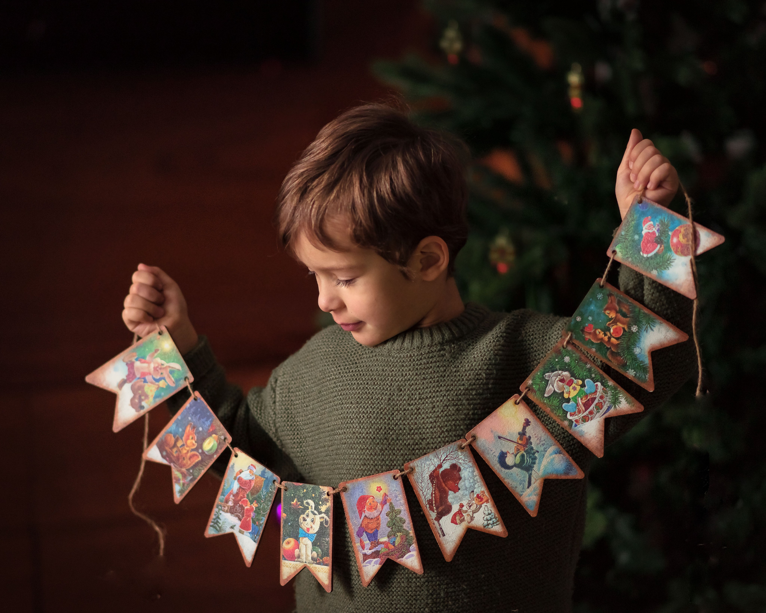 Новогодний детский портрет Москва