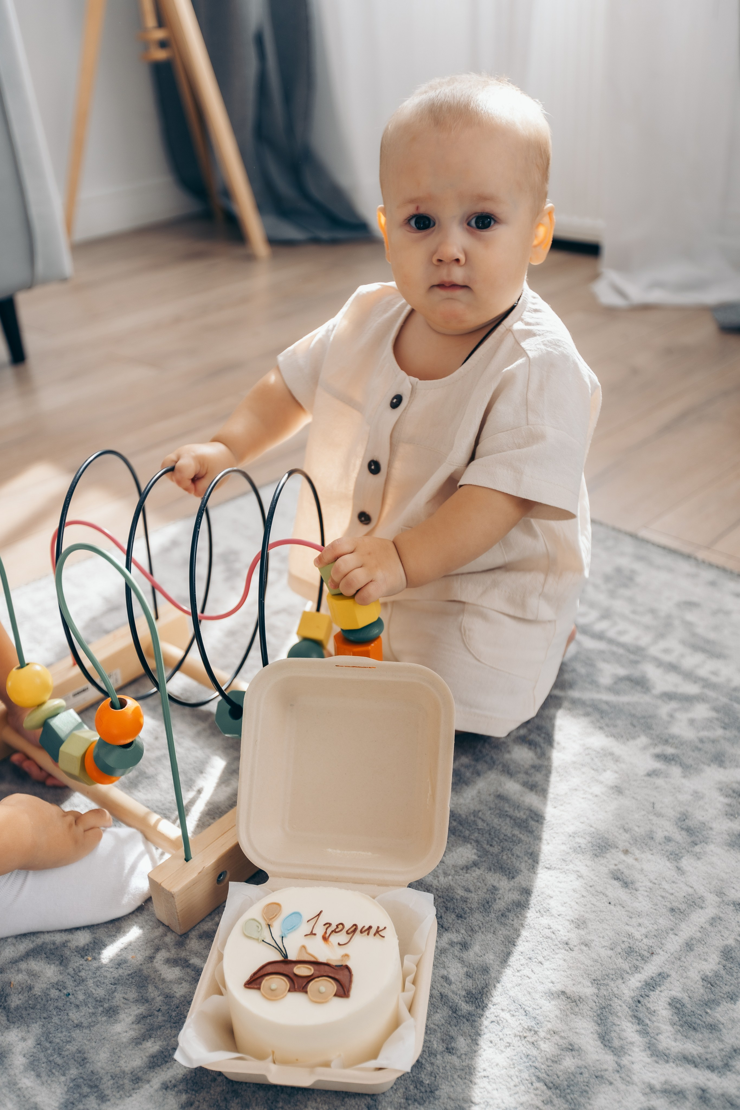 Годик Дима. Колесникова Татьяна. Фотограф новорожденных Щёлково, Москва, Королев