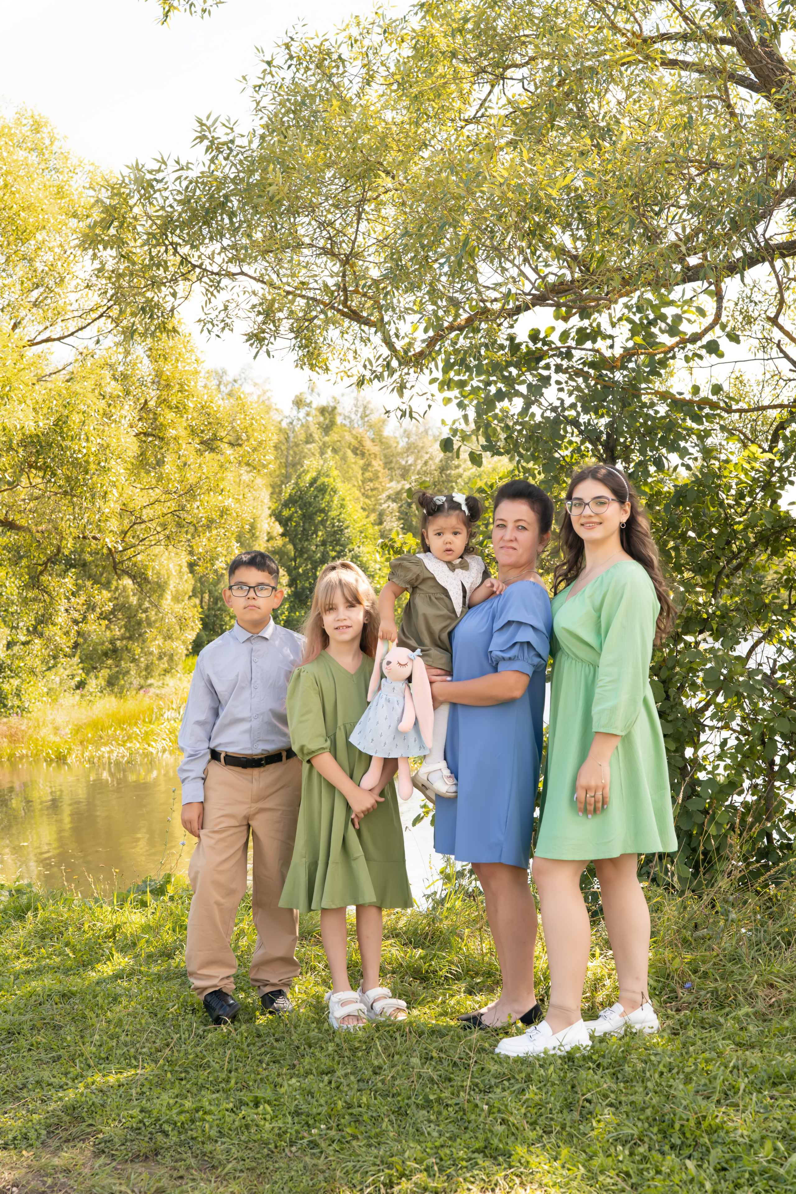 Съемка большой семьи Жанны и Андрея. Семейный и детский фотограф Тула Ясногорск Тульская область Надежда Кукушкина