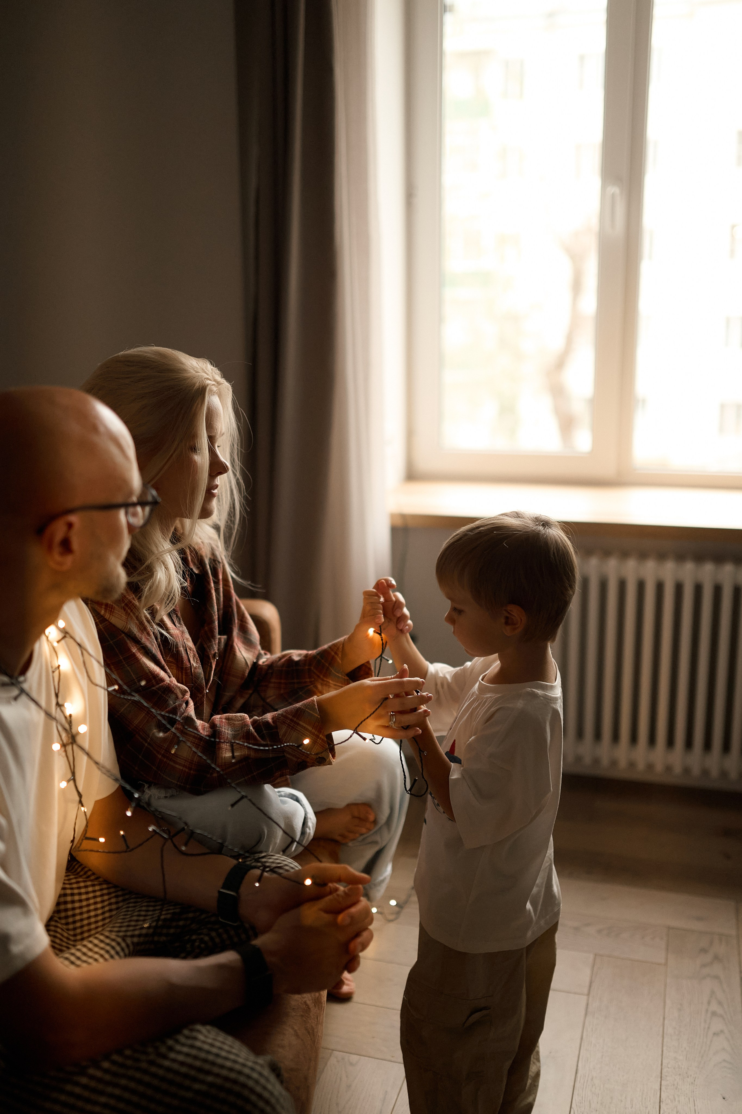 Серёжа, Вика, Макар и Кэш. Семейный и свадебный lifestyle-фотограф в Москве Мария Петрова