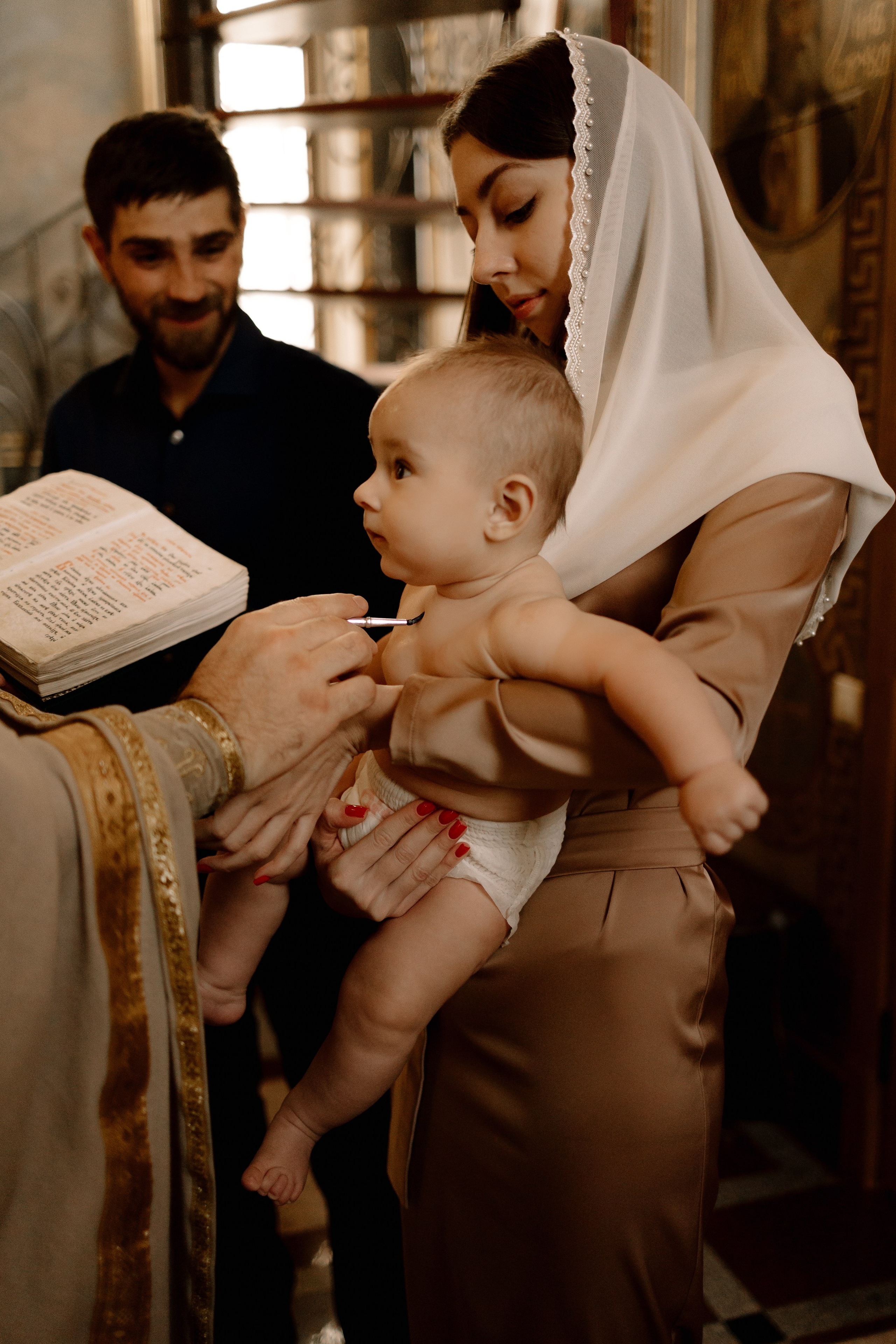 Крещение Тимура. Семейный фотограф в Краснодаре Храмова Анна