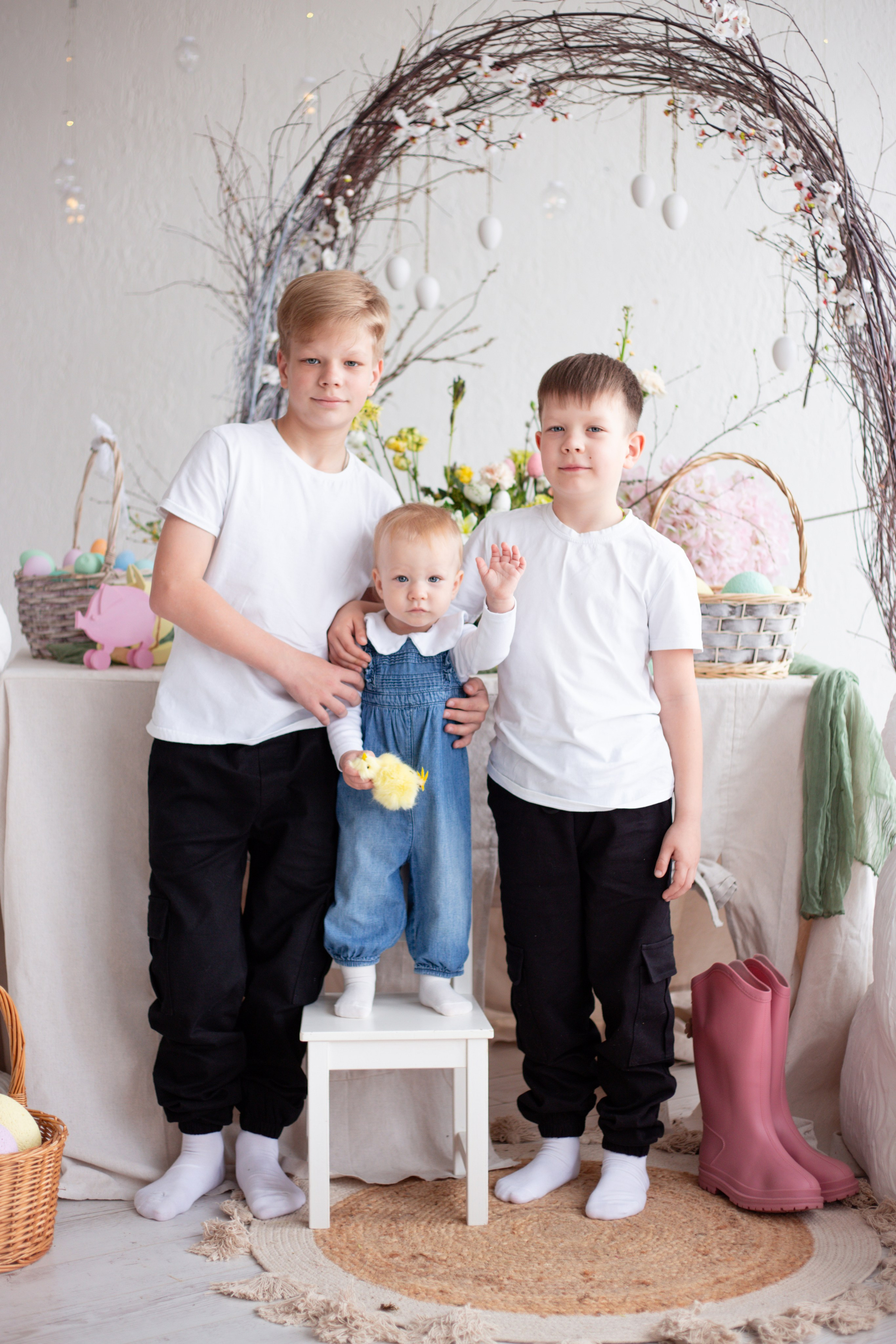 Семейная съёмка в студии