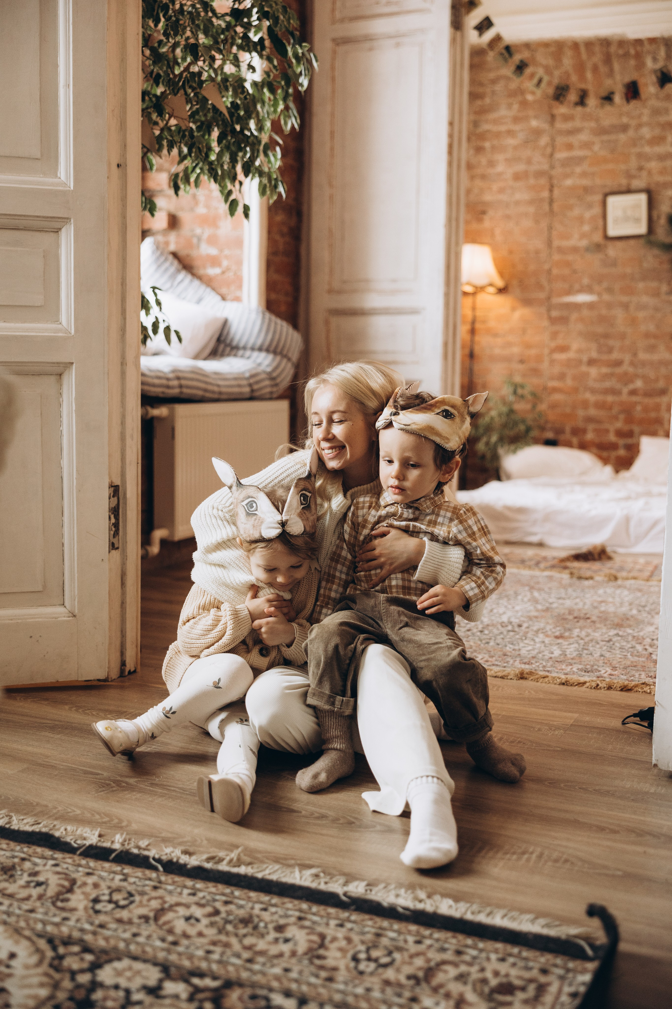 Анна, Саша и Маркус. Семейный фотограф в Москве Виктория Ястребинская