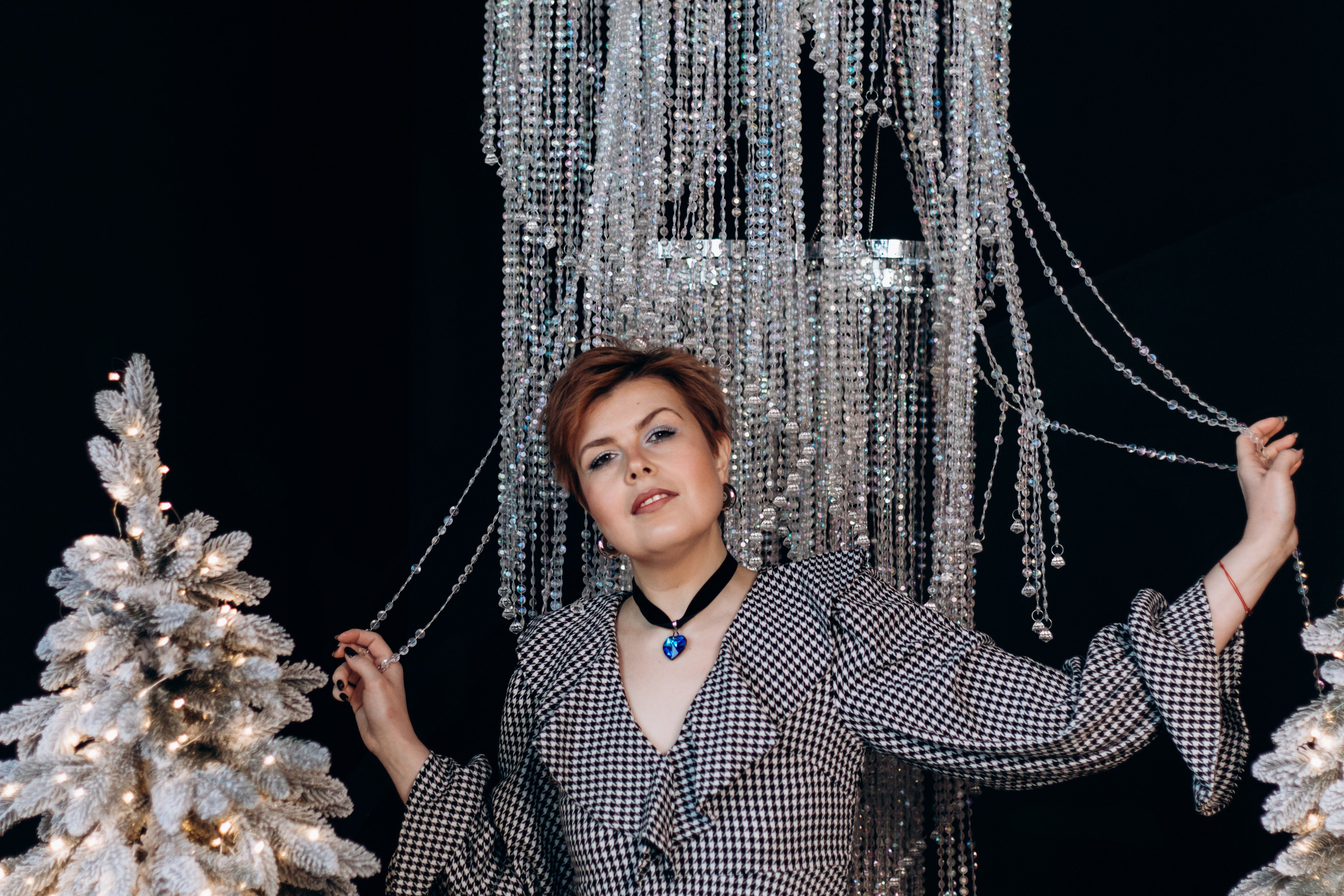 Анастасия. Портрет в студии. Новогодняя фотосессия Екатеринбург. Фотограф в Екатеринбурге Пойгина Елена