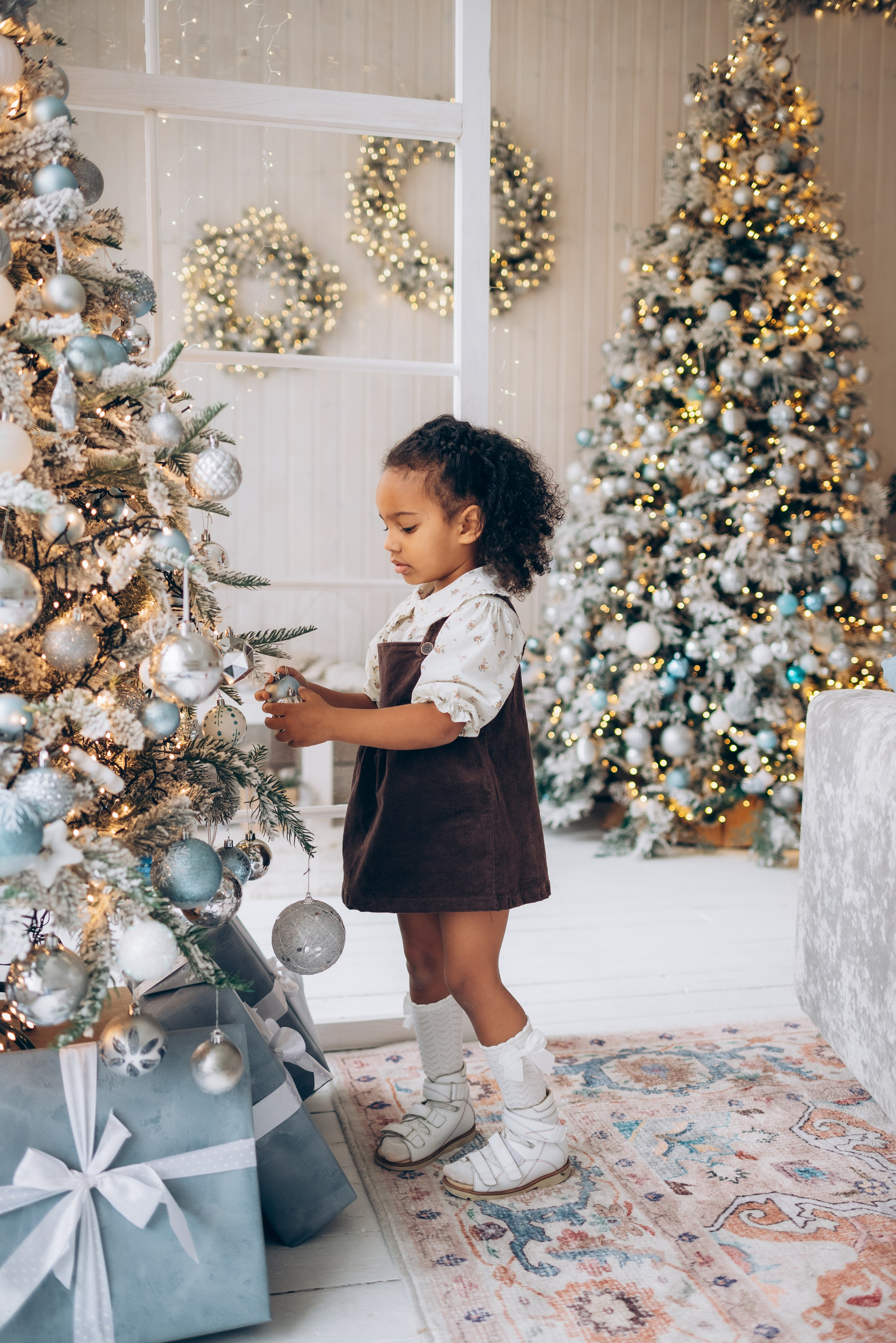 Новый год Наталья с дочкой. Семейный фотограф в Тюмени Ксения Мязитова