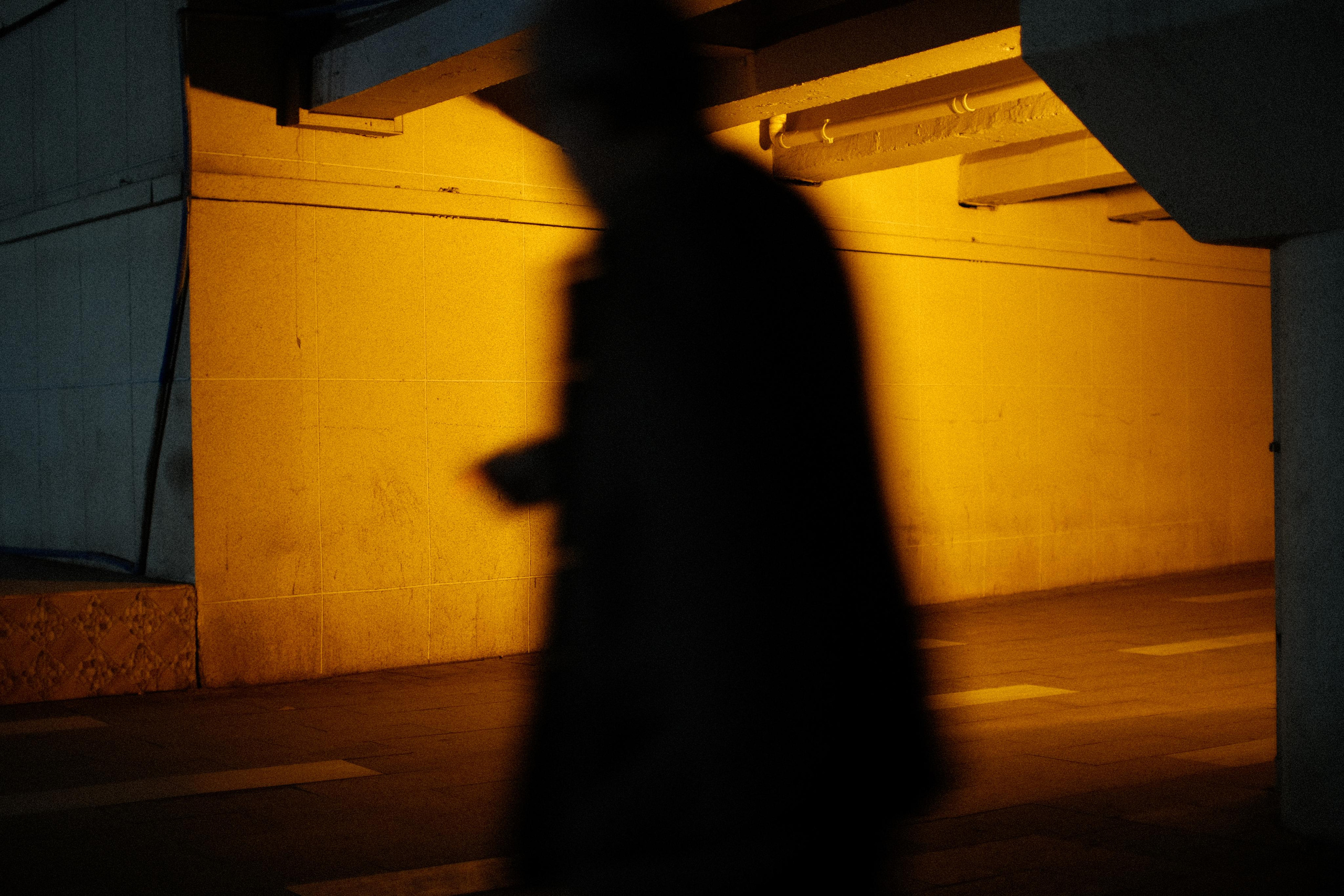 City lights. Photographer in Guangzhou, China