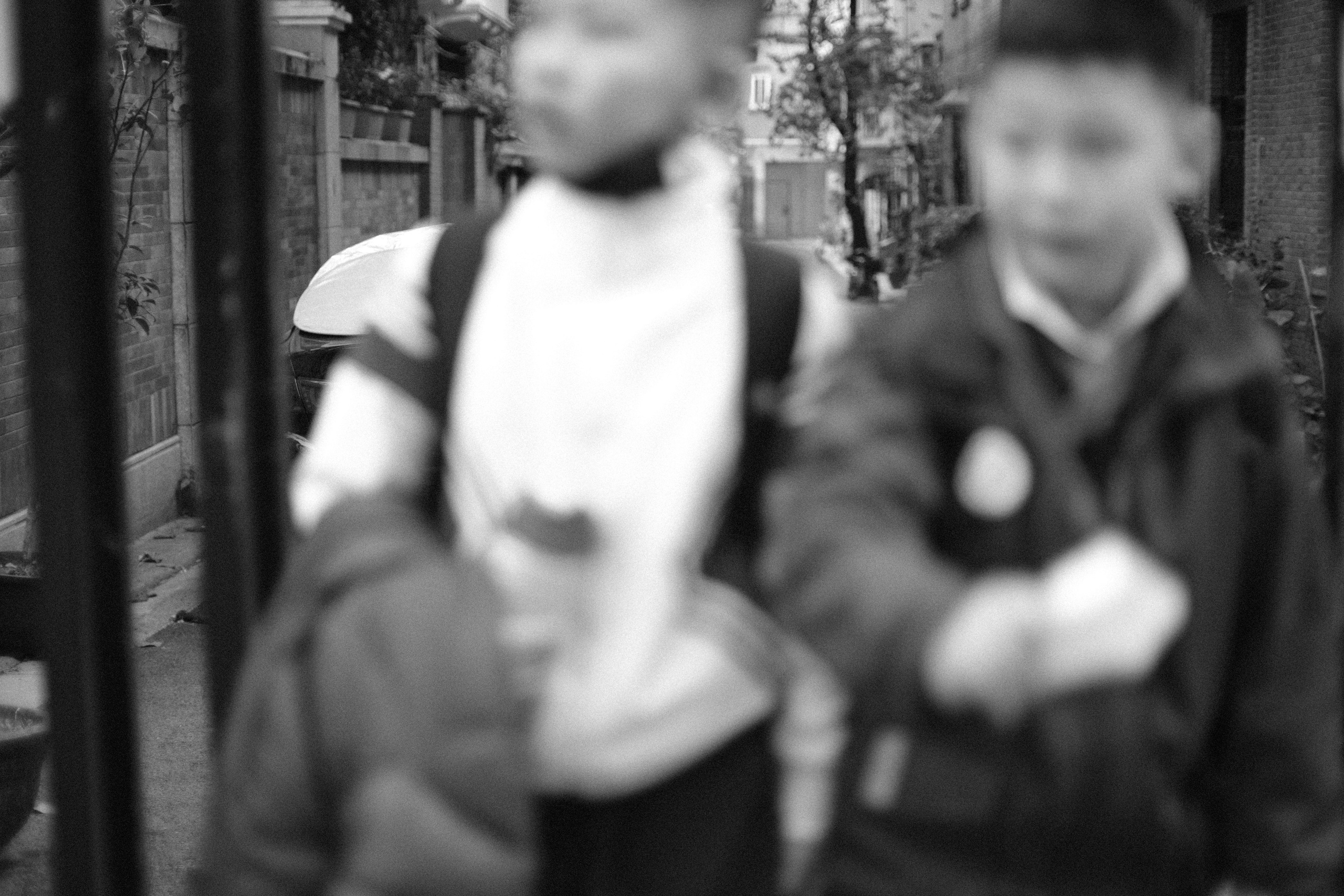 Black and white. Photographer in Guangzhou, China