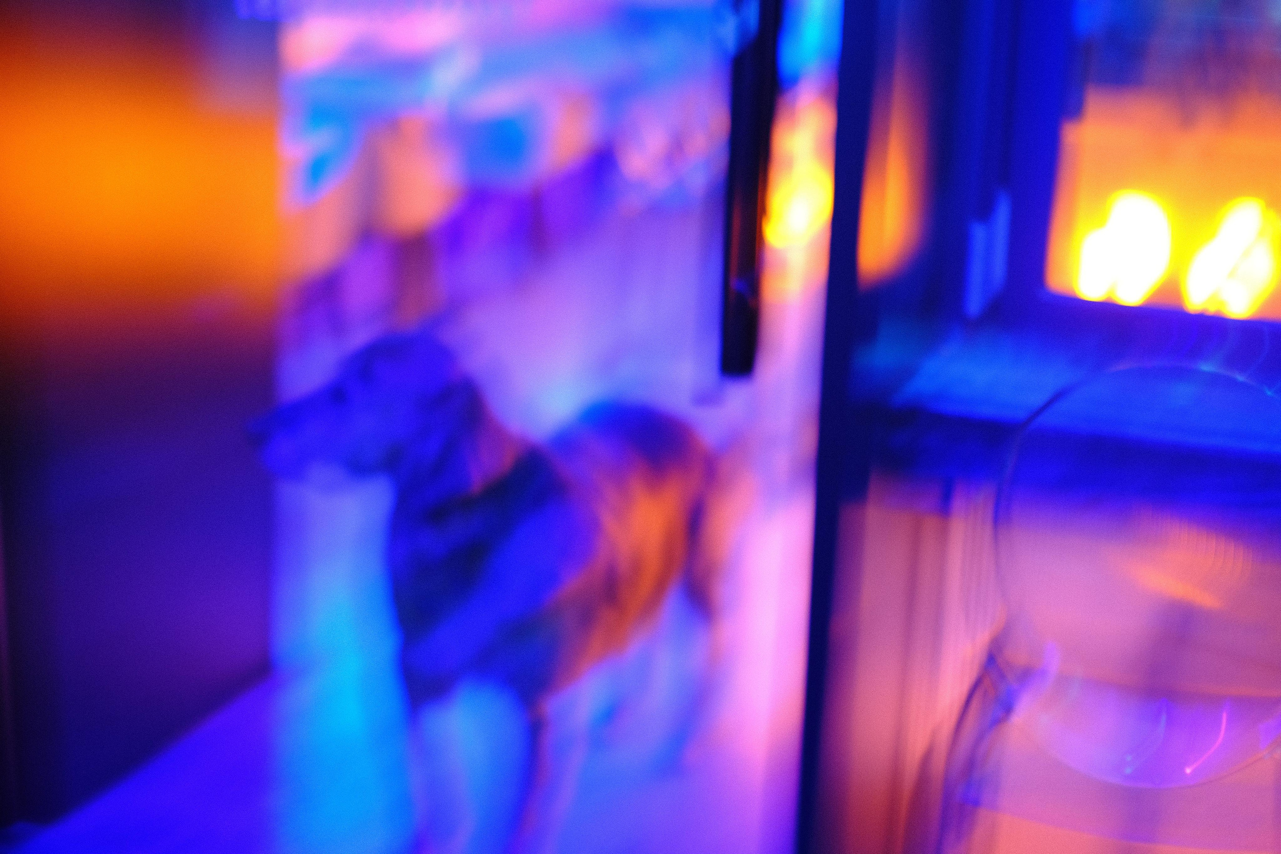 City lights. Photographer in Guangzhou, China