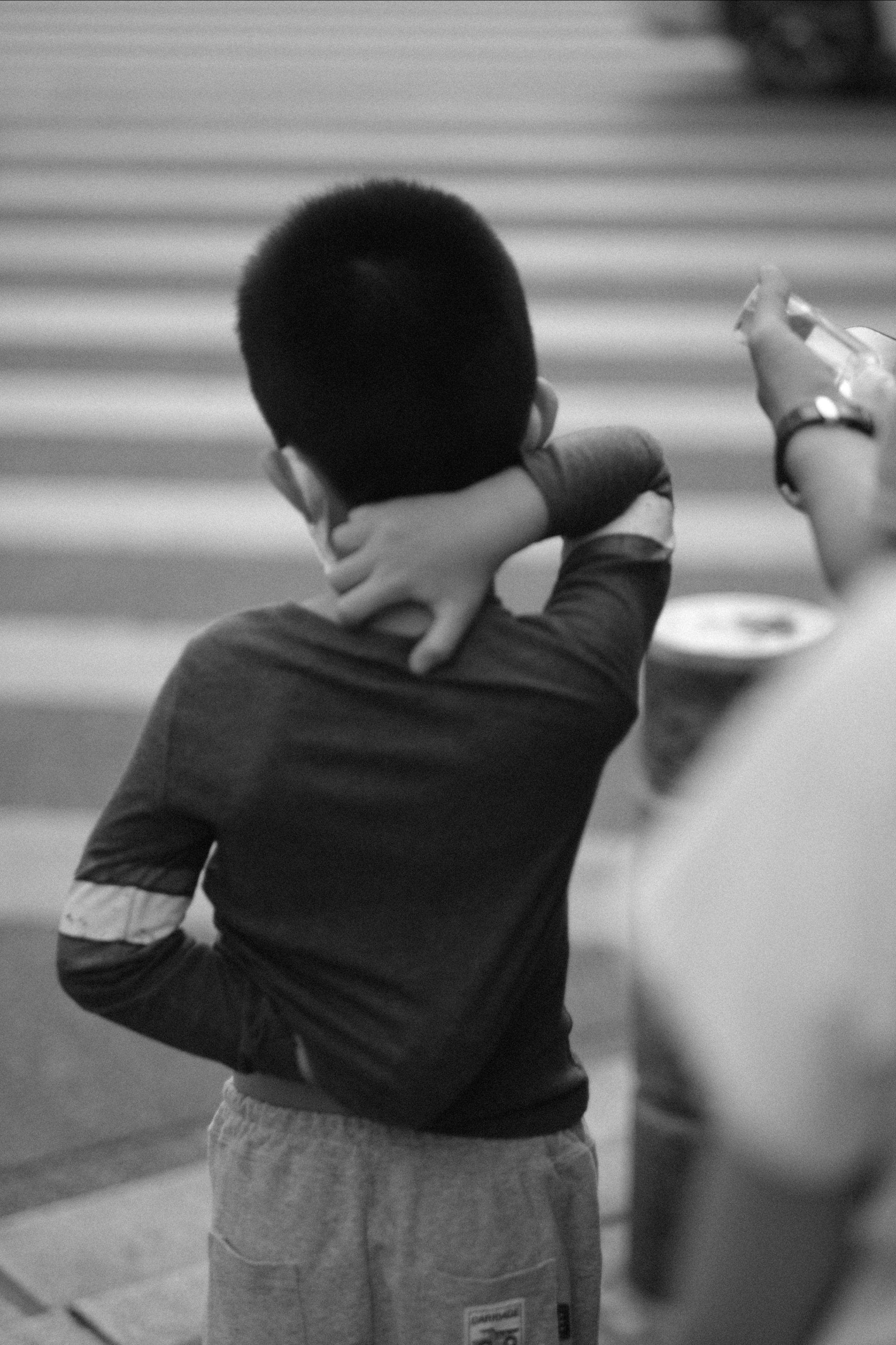 Black and white. Photographer in Guangzhou, China