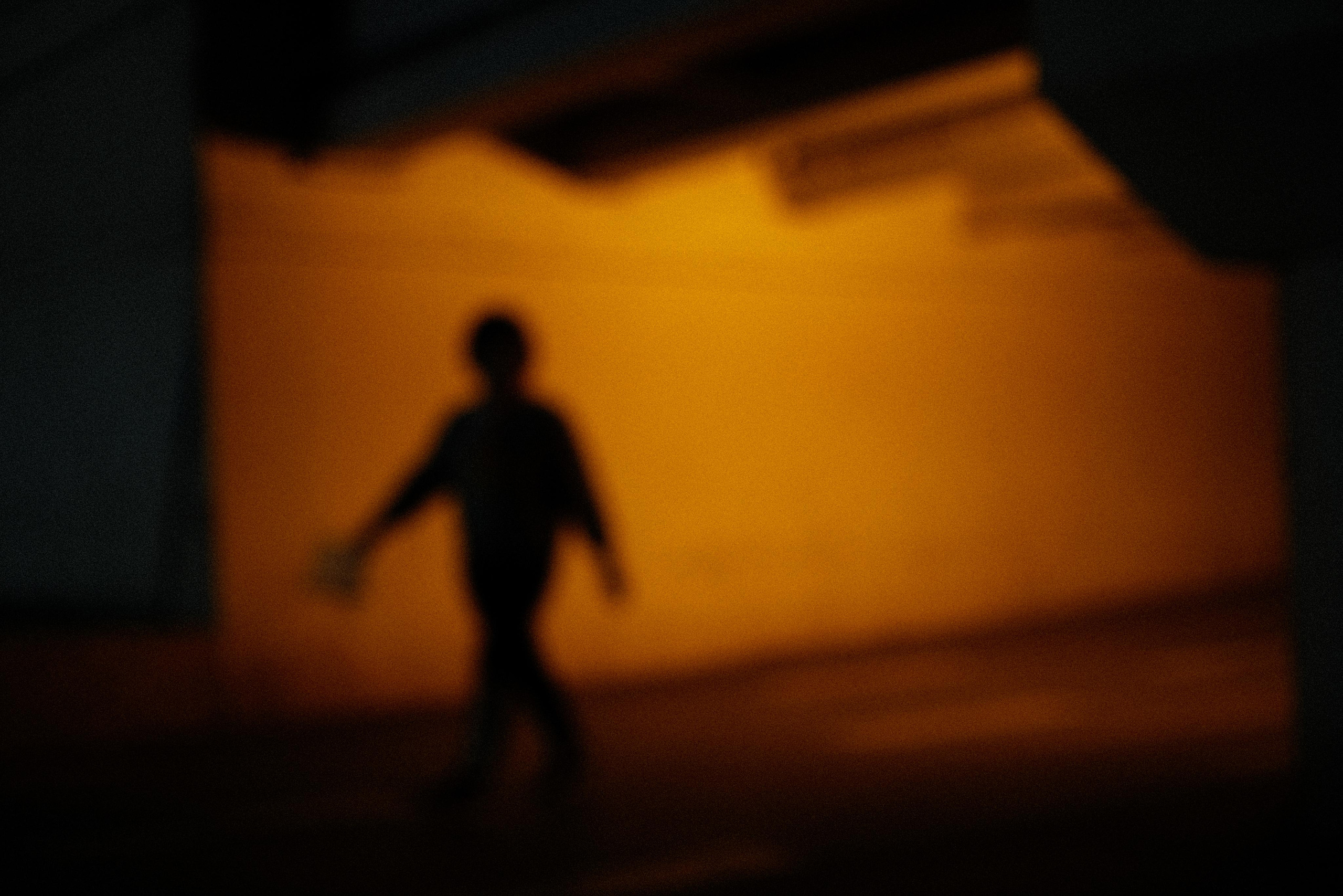 City lights. Photographer in Guangzhou, China