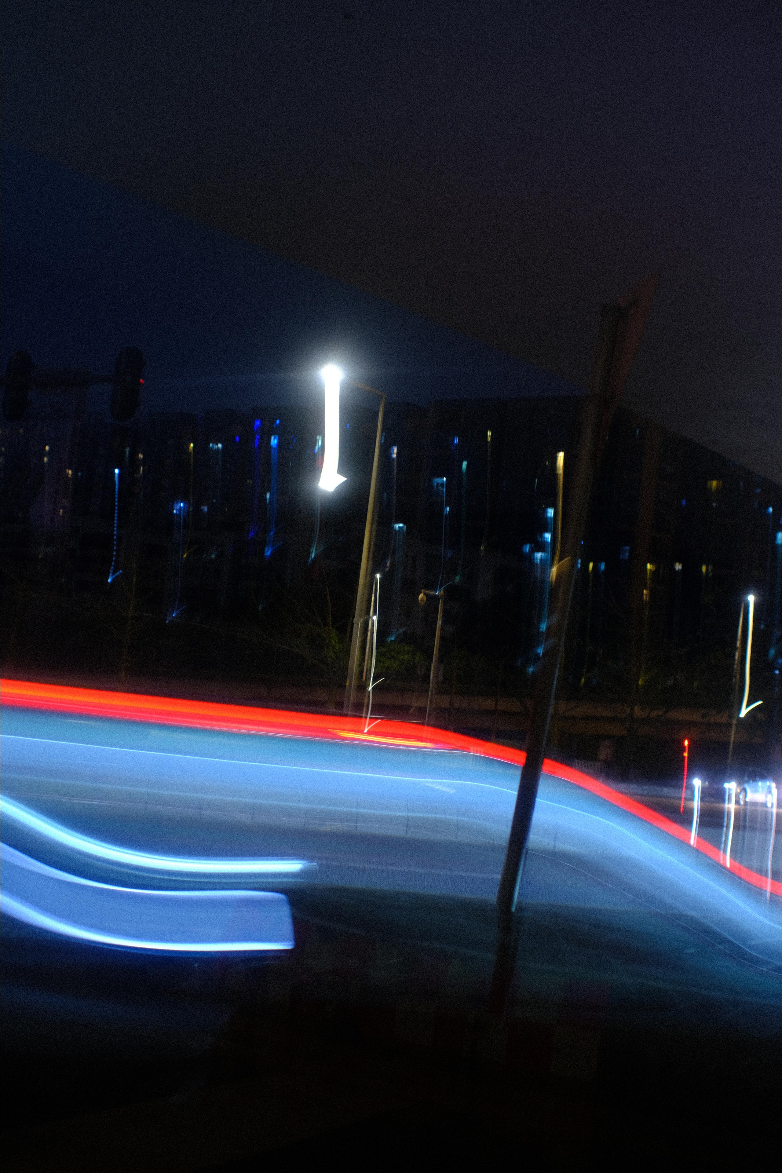 City lights. Photographer in Guangzhou, China