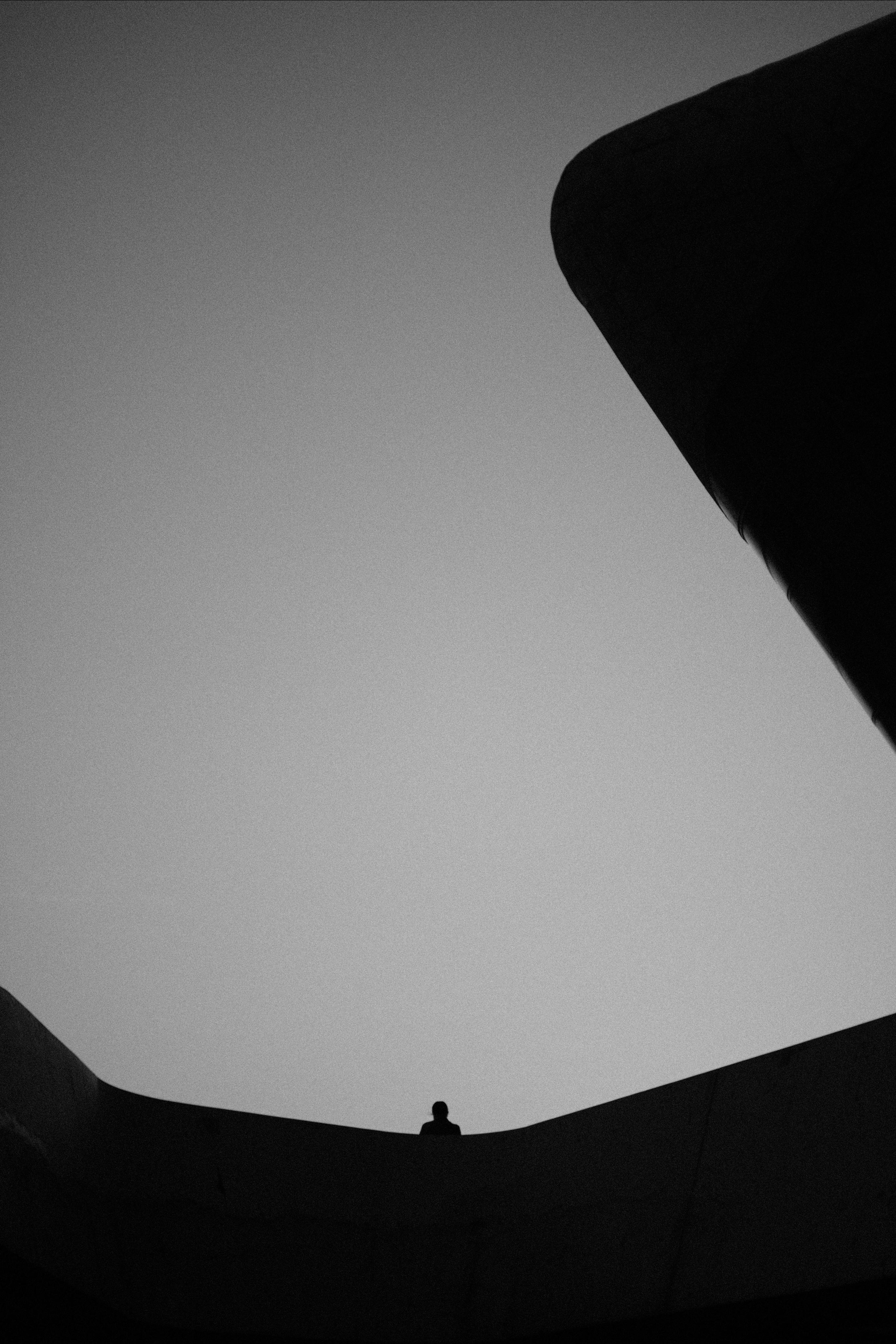 Black and white. Photographer in Guangzhou, China