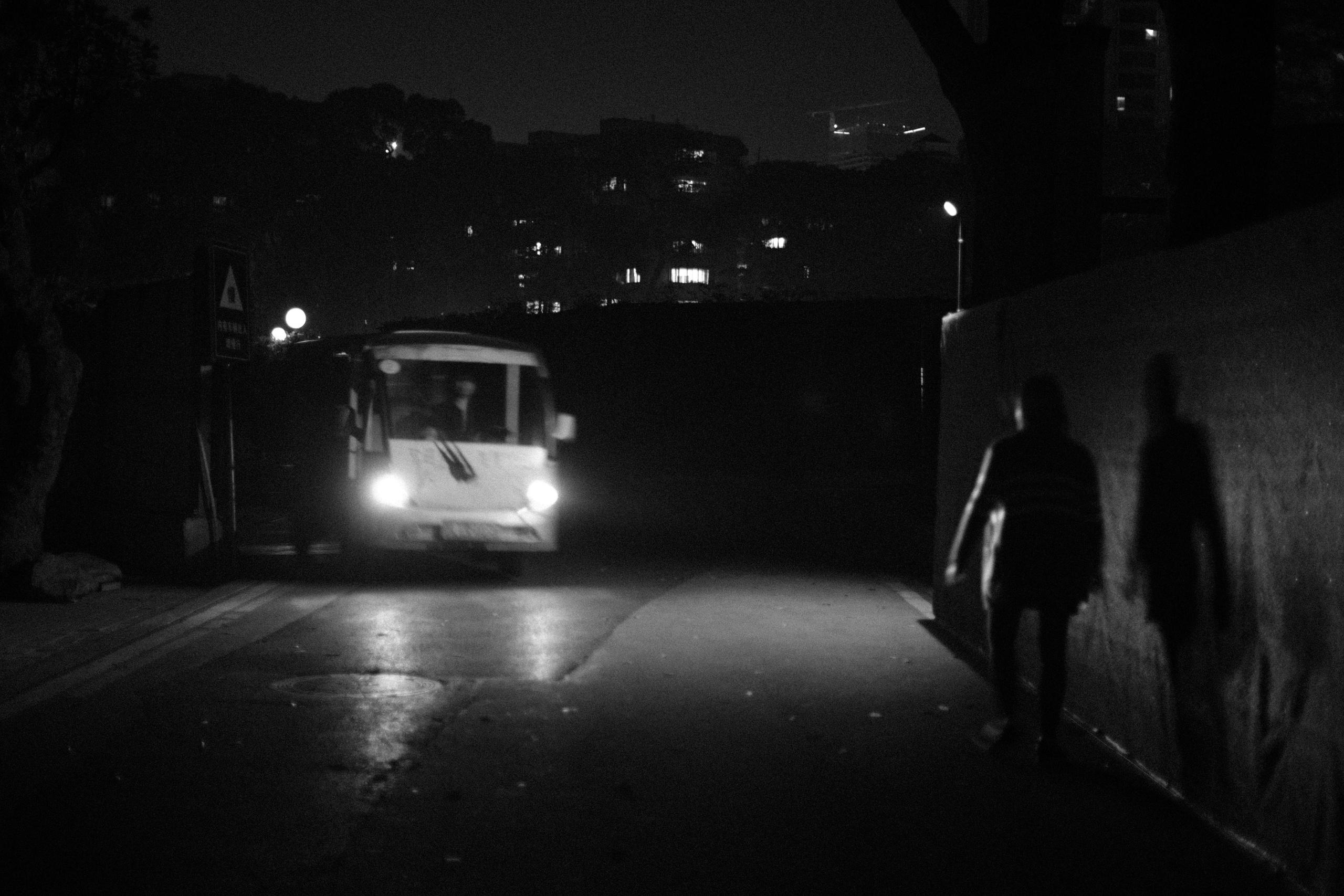 Black and white. Photographer in Guangzhou, China