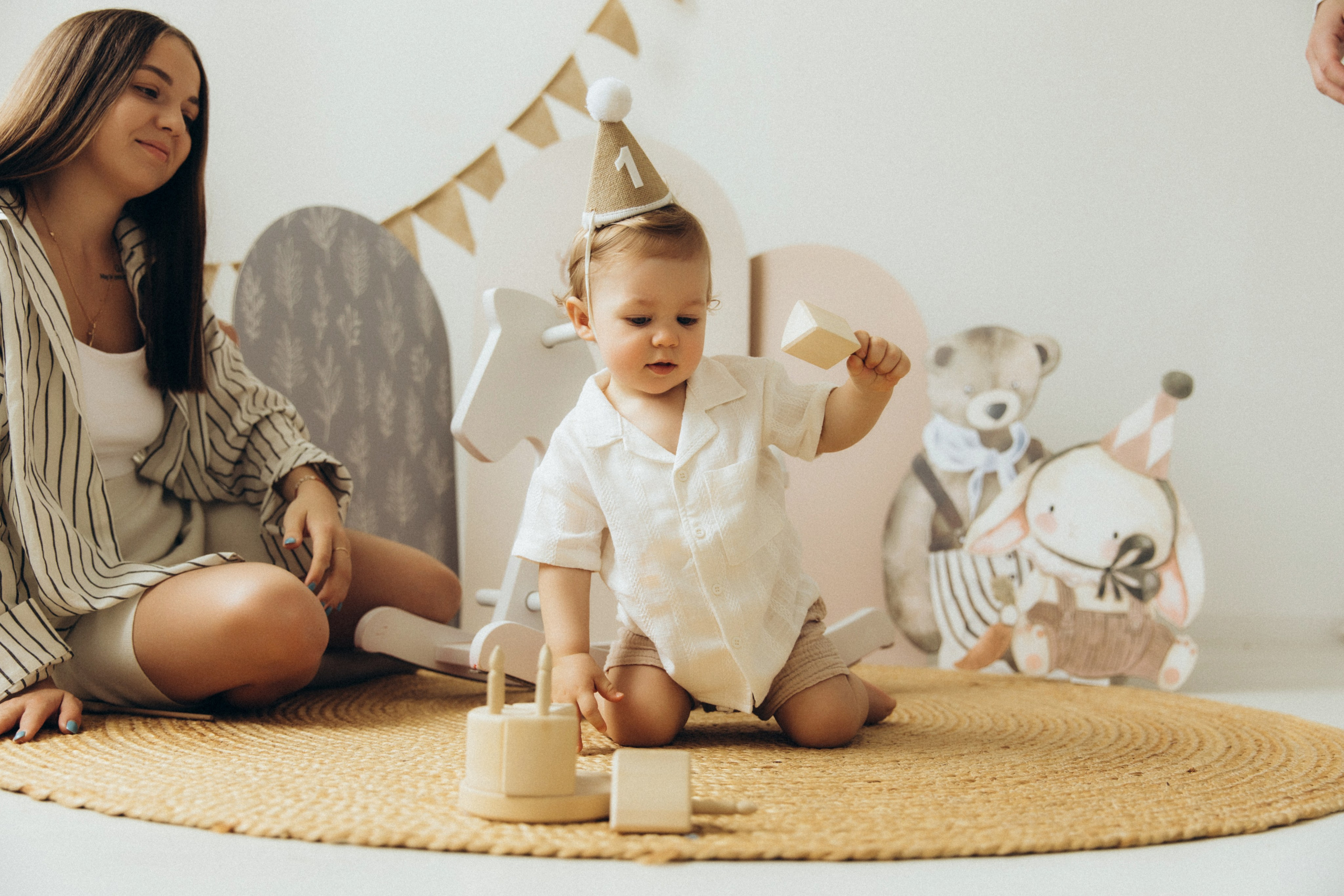Годик в кругу семьи. Фотограф на крещение в Рязани. Семейный фотограф