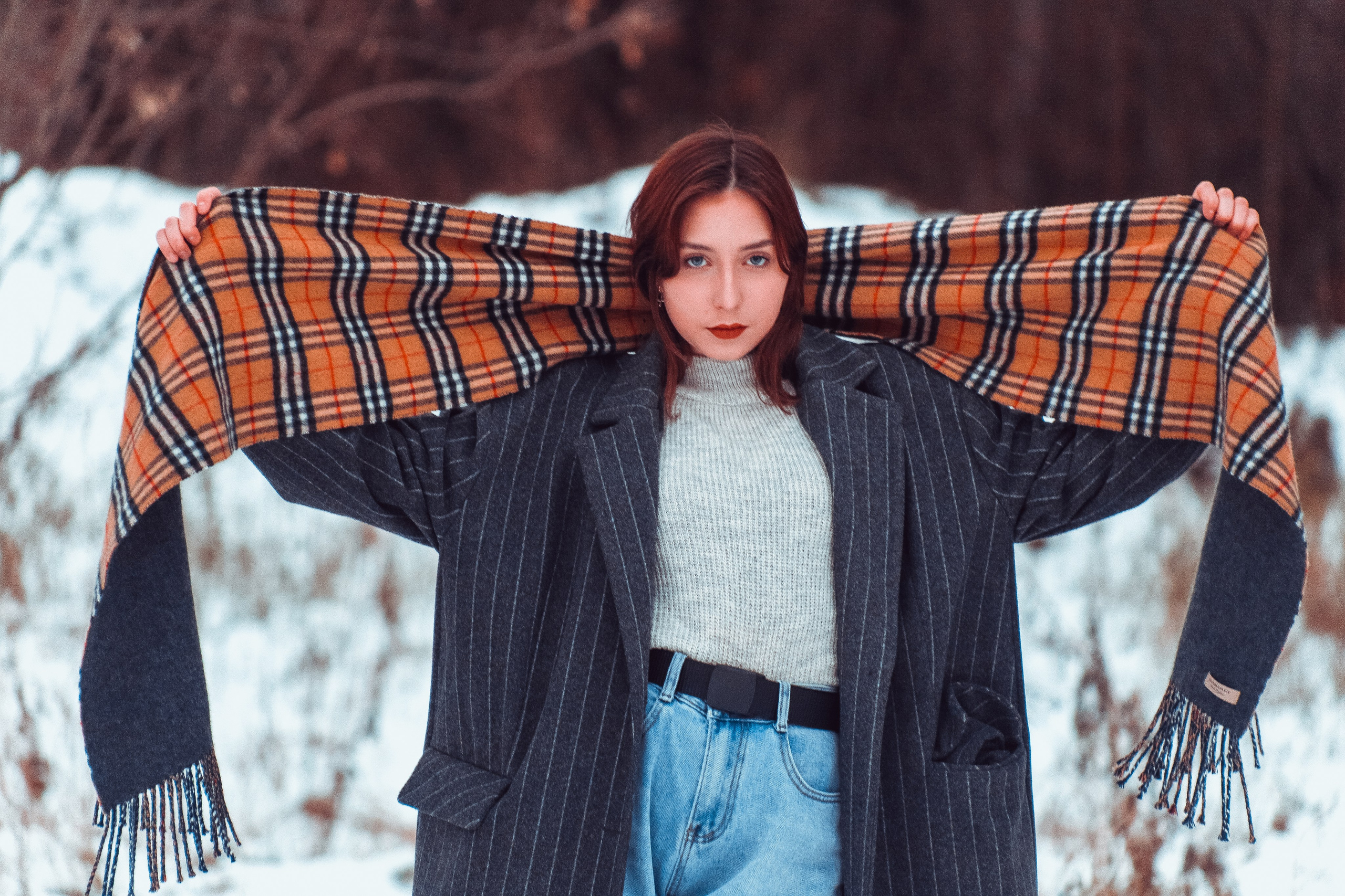 Ксюша в лесу. Фотограф Пермь. Фотосессия в фотостудии Перми и на свежем воздухе