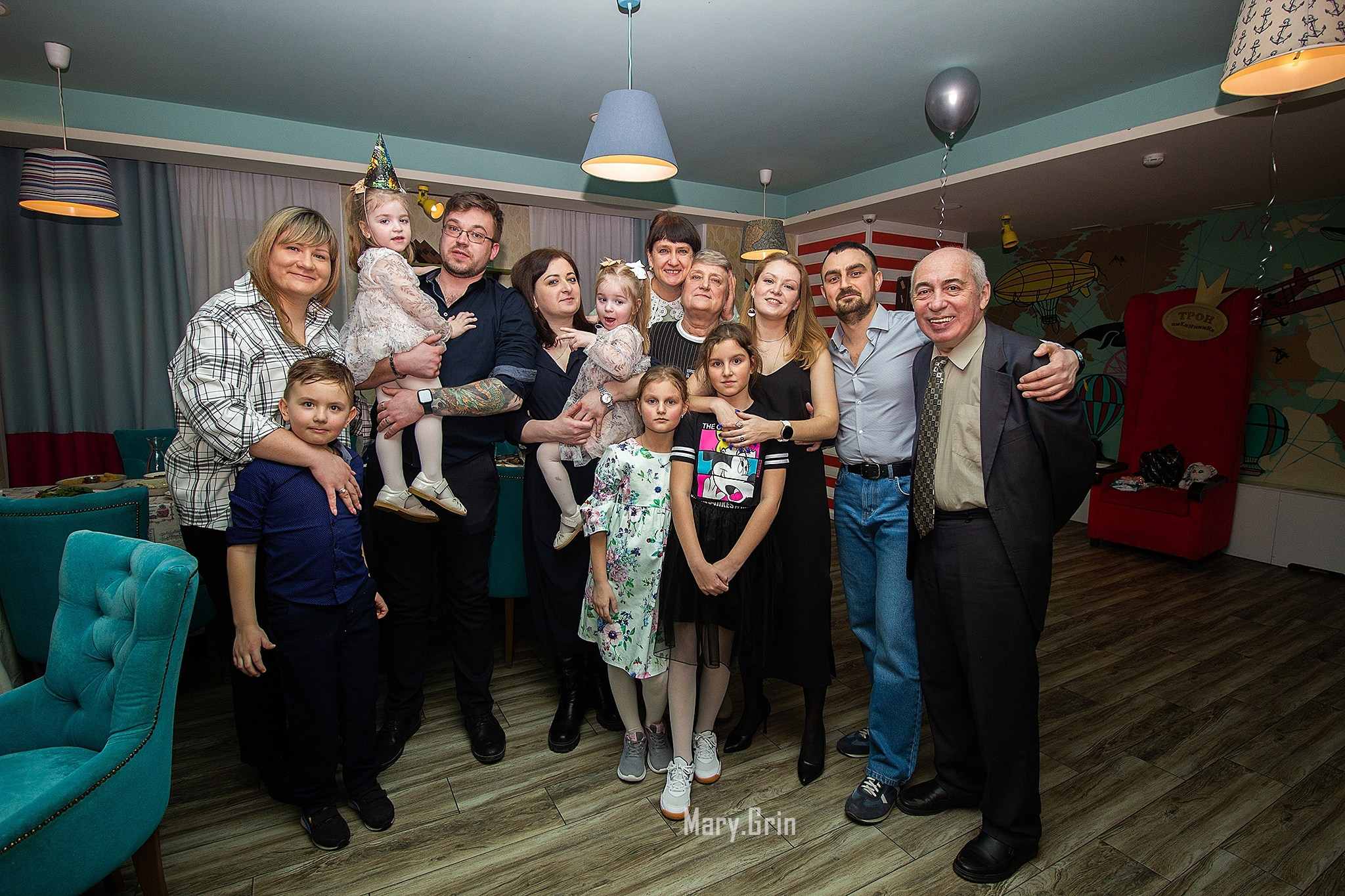 Детский день рождения в кафе Андерсон. Детский и семейный фотограф, фотограф мероприятий Нижний Новгород