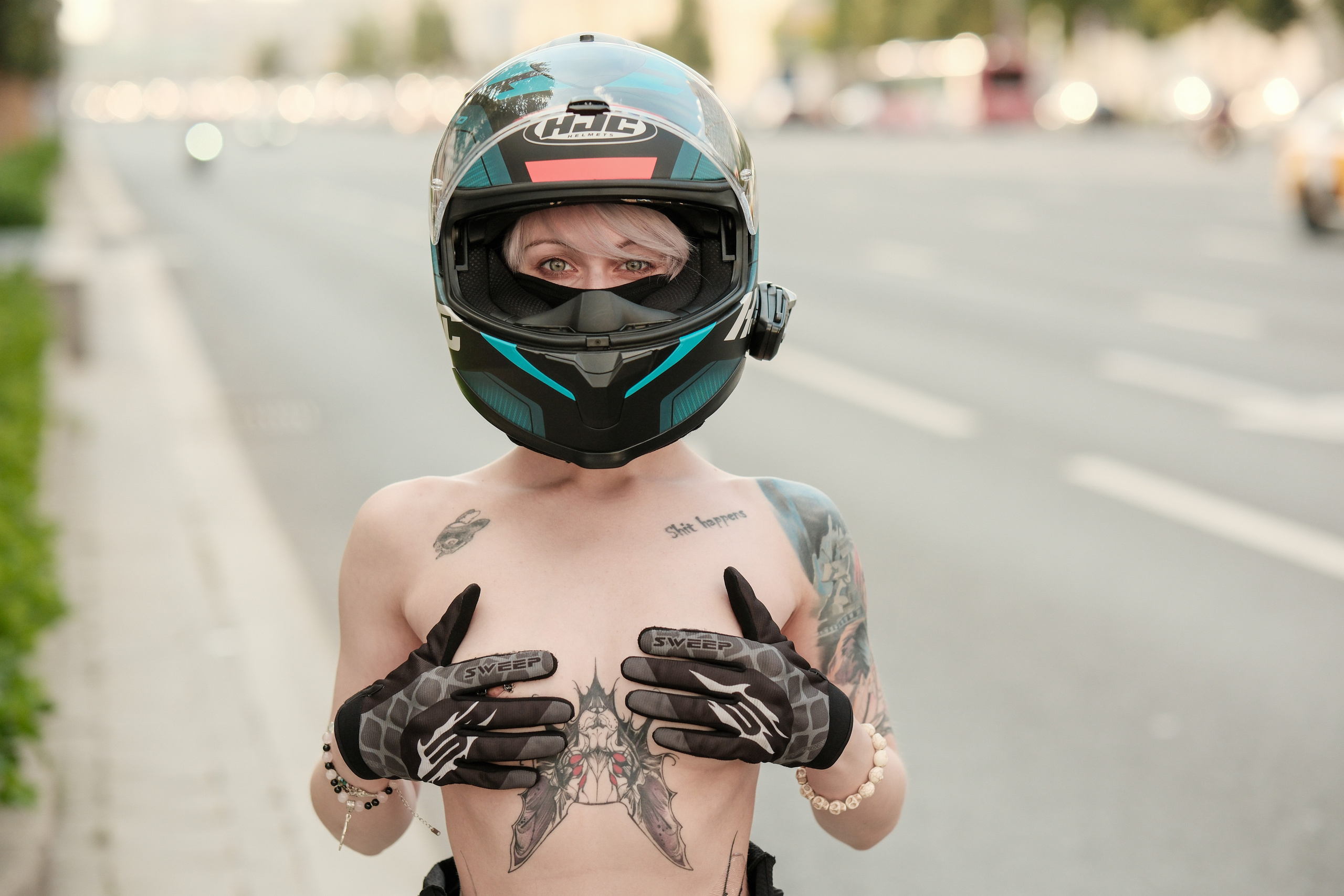 В шлеме. Фотограф Вячеслав Потемкин Москва