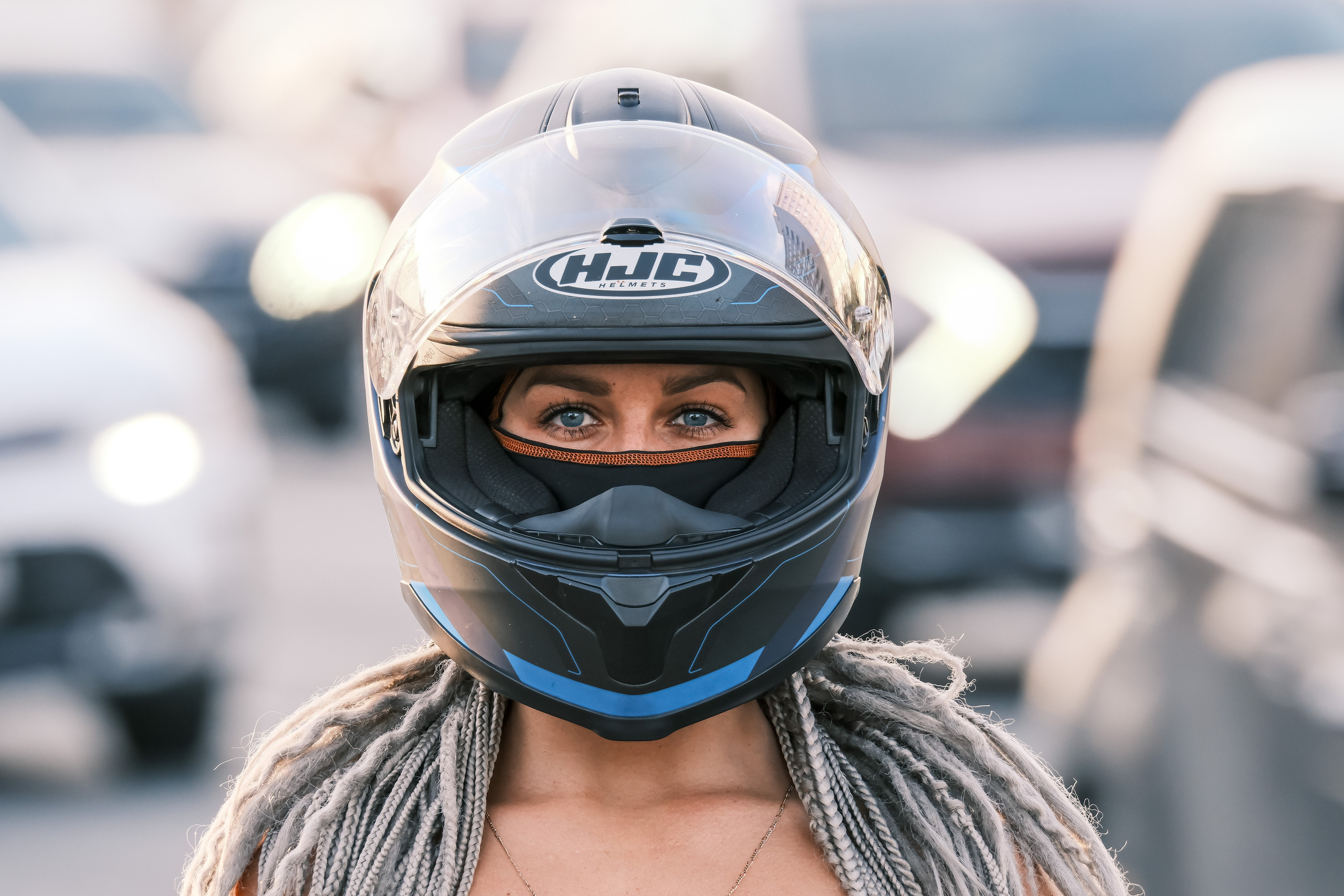 В шлеме. Фотограф Вячеслав Потемкин Москва