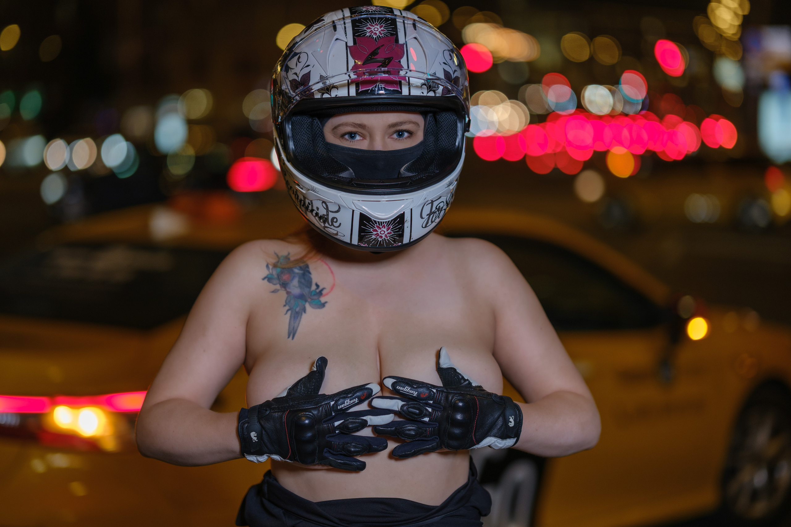 В шлеме. Фотограф Вячеслав Потемкин Москва