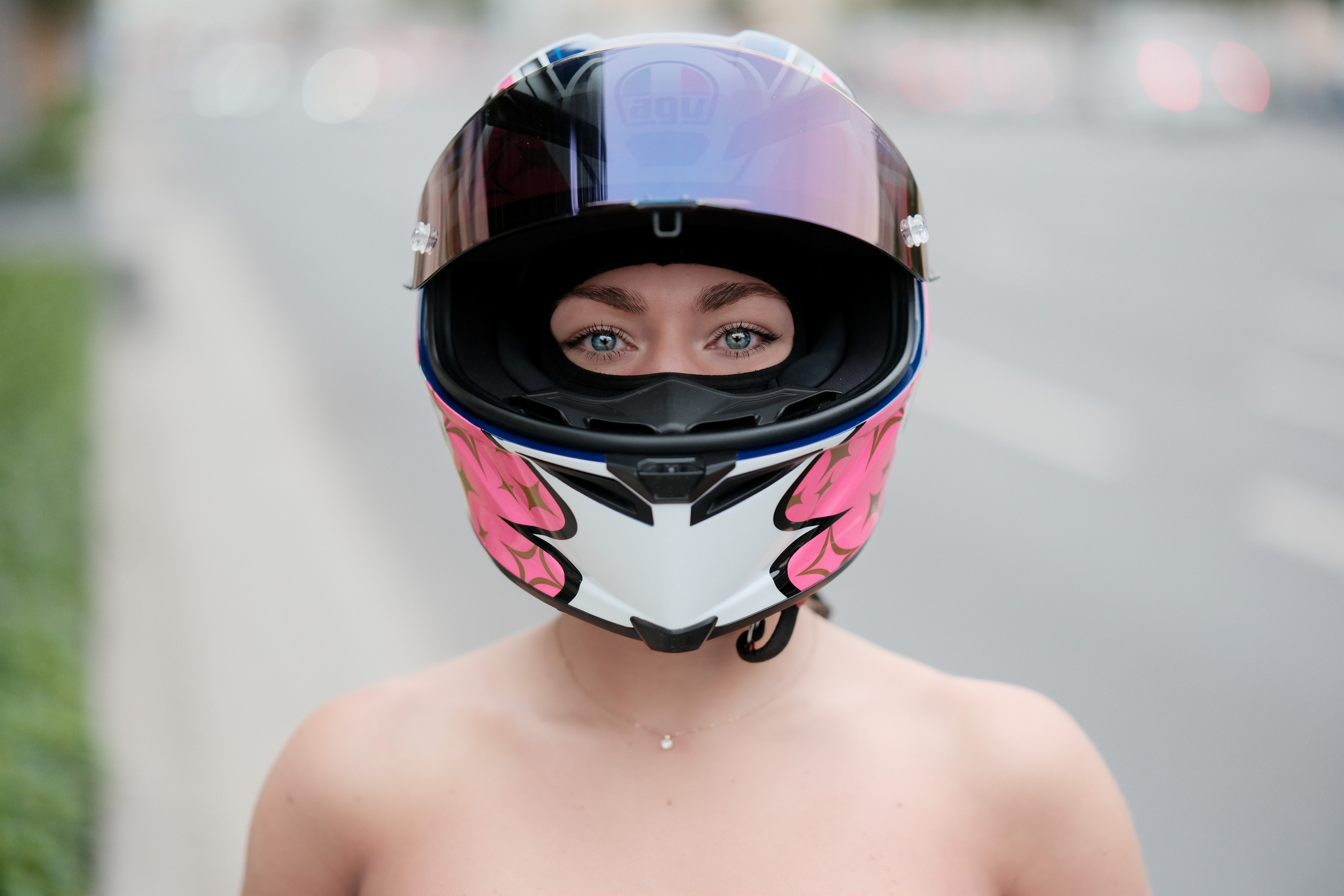 В шлеме. Фотограф Вячеслав Потемкин Москва