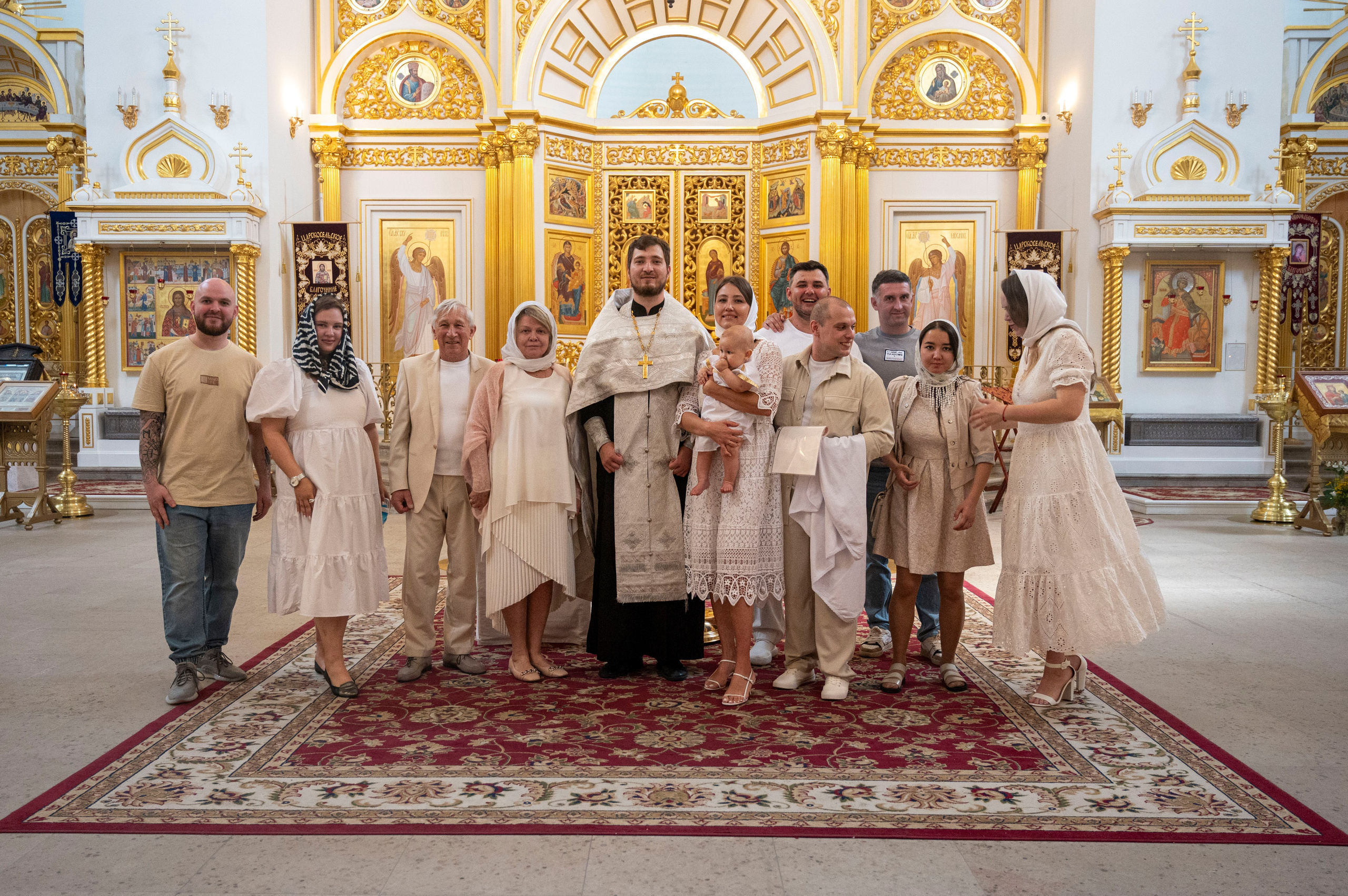 Собор Святой Екатерины. Крещение Симеона. Фотограф на роды СПБ Юлия Герасимова
