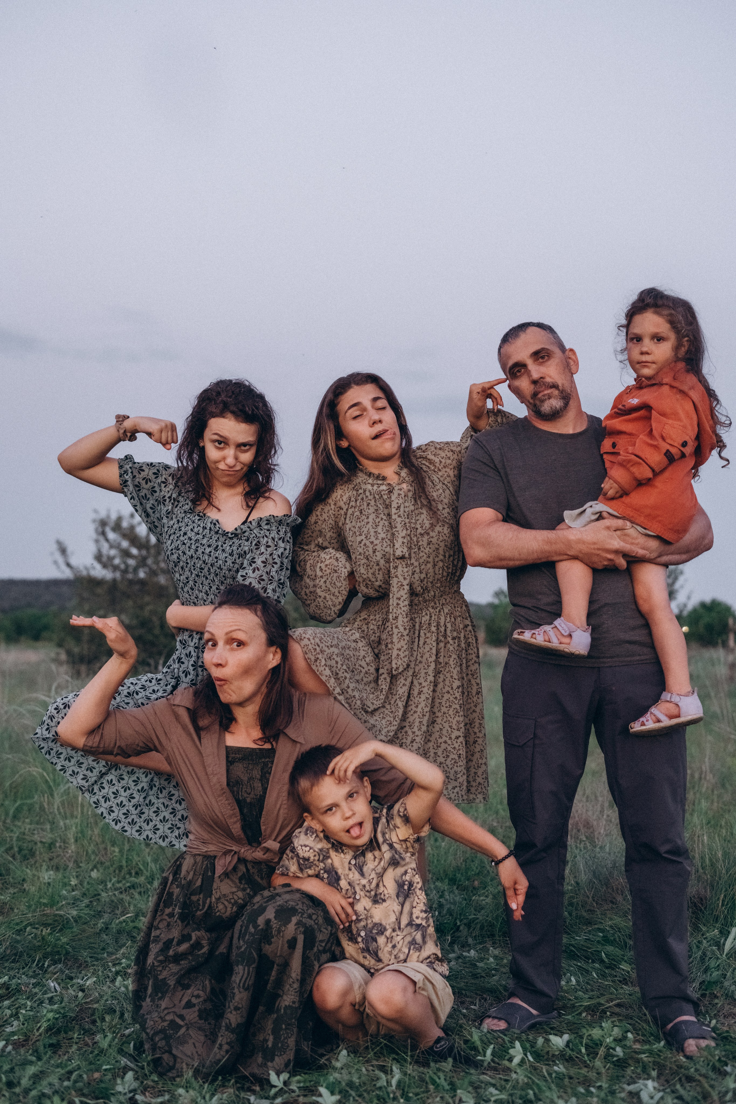 Руслан, Евгения и дети. Фотограф в Москве Юлия Резвова