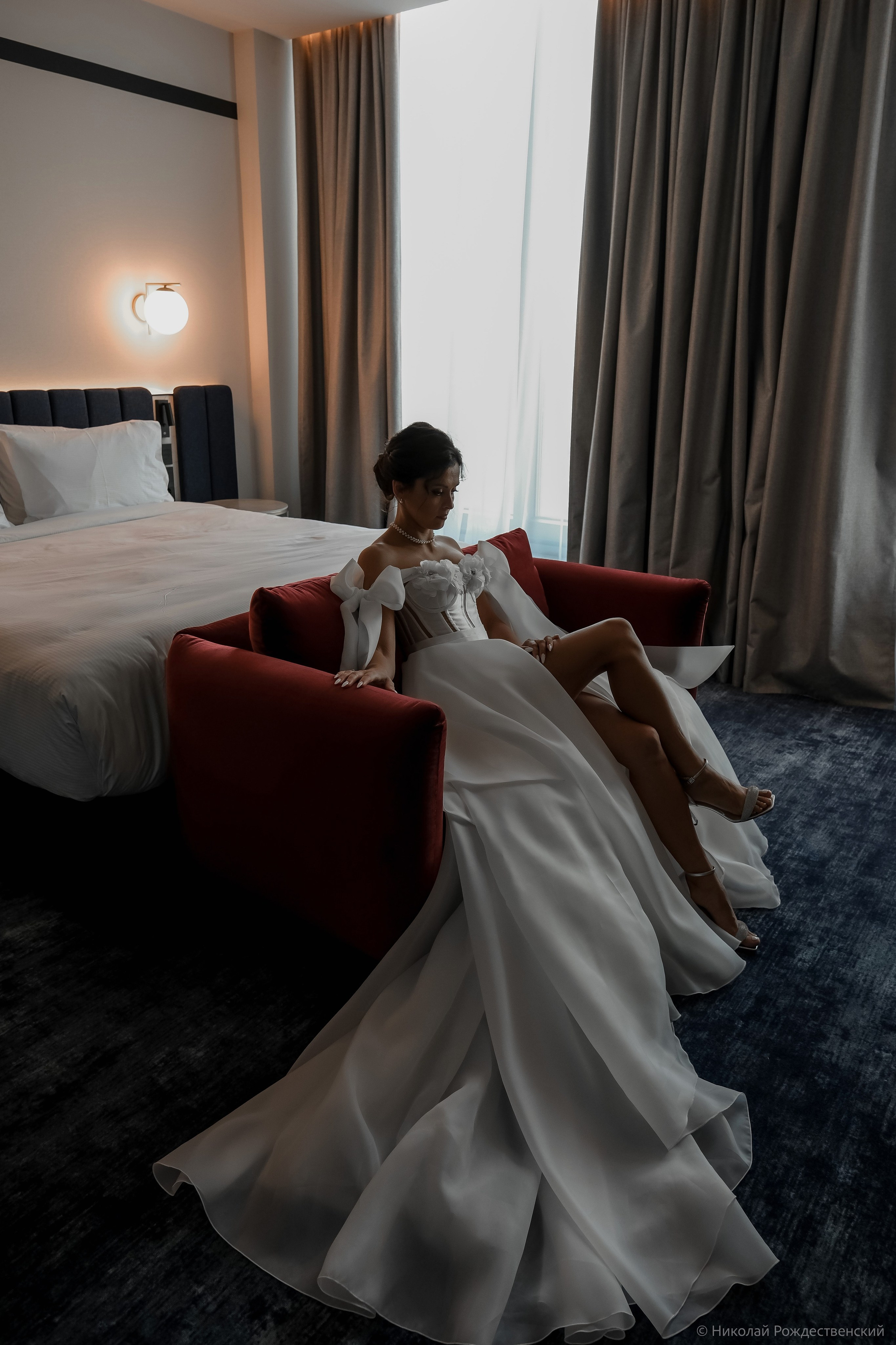 Вечерняя прогулка Александра и Татьяны. Профессиональный фотограф Николай Рождественский. Москва, Омск, Тюмень