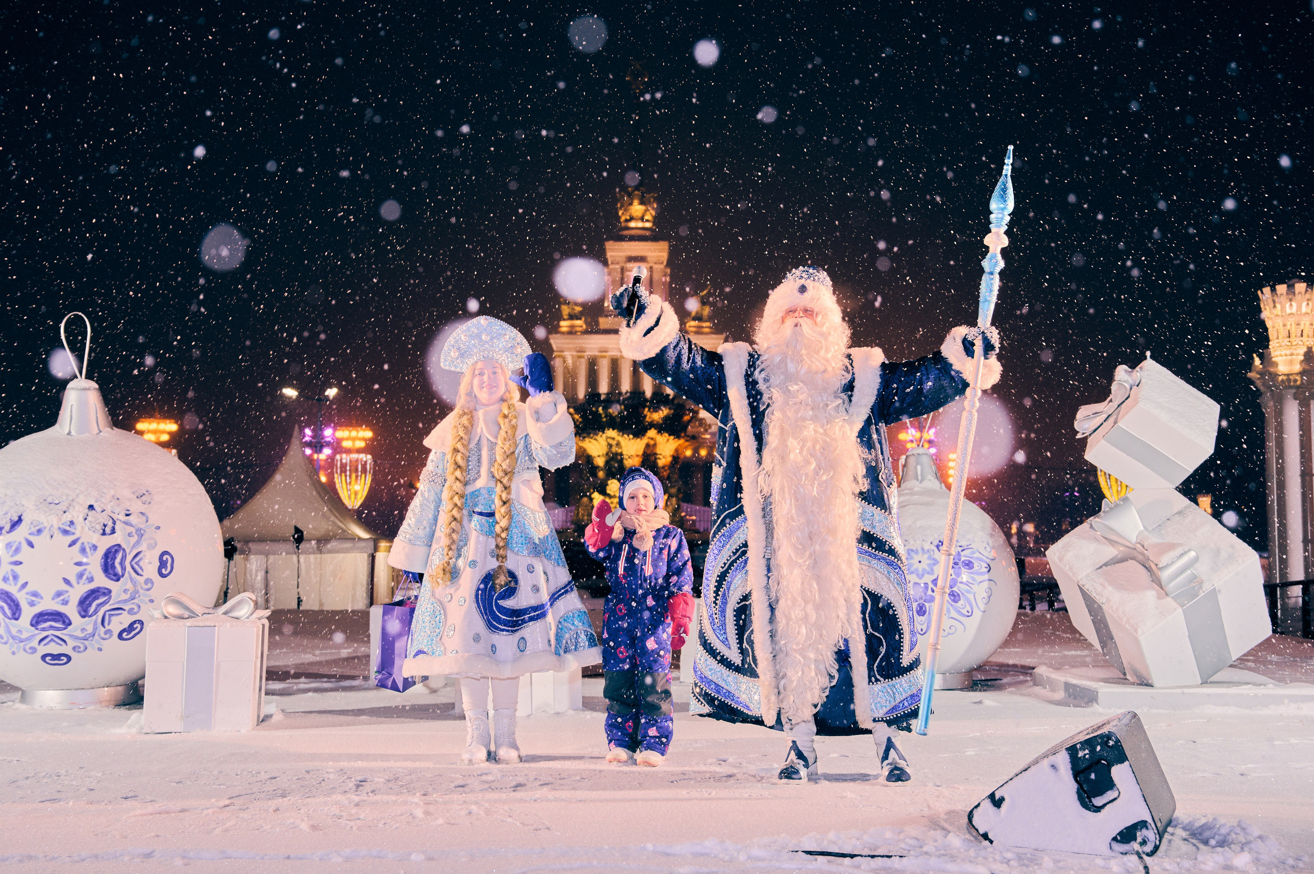 Линия жизни и Дед Мороз на ВДНХ. Никита Хохловский фото и видео продакшн