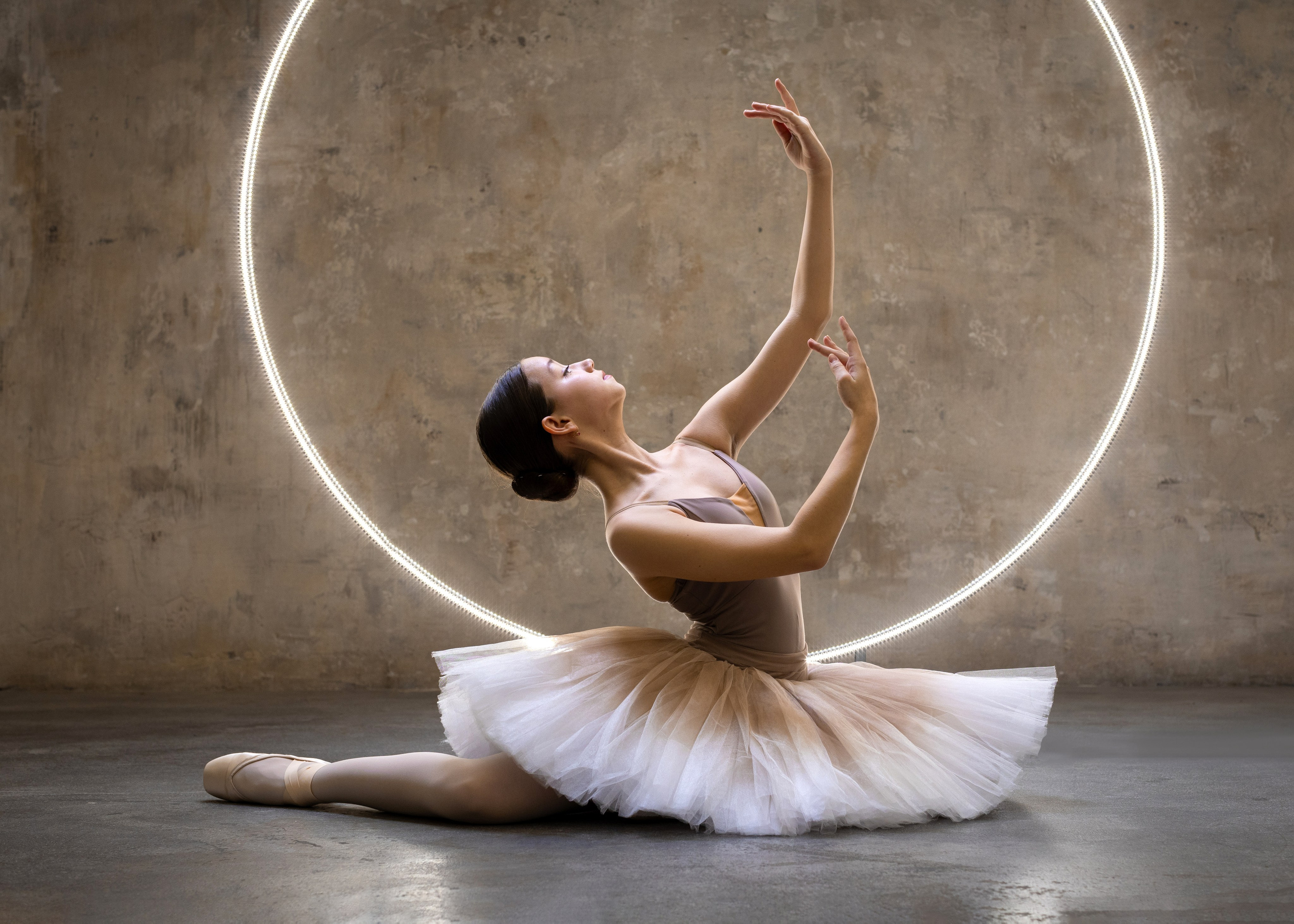 Балетная съёмка на белой циклораме и фонах. Балетный фотограф Алина Ханько — Душа Балета
