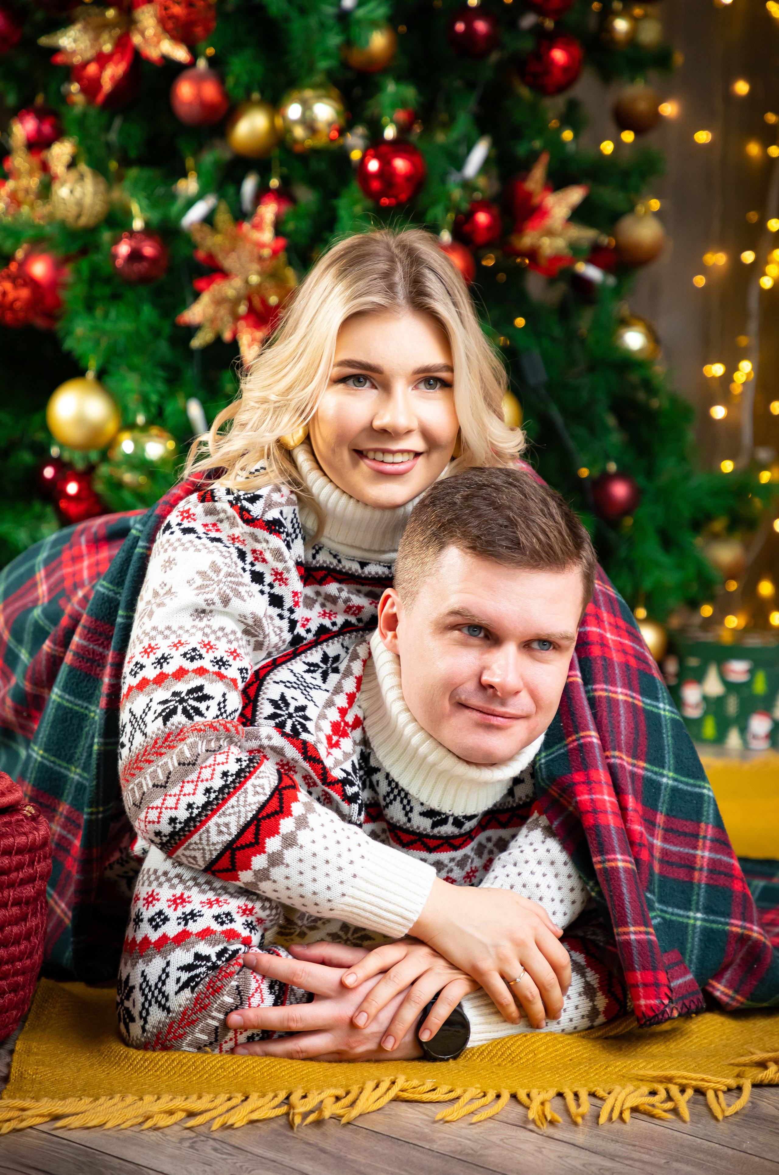 Новогодняя фотосессия. Фотостудия в Москве LUXARTPHOTO