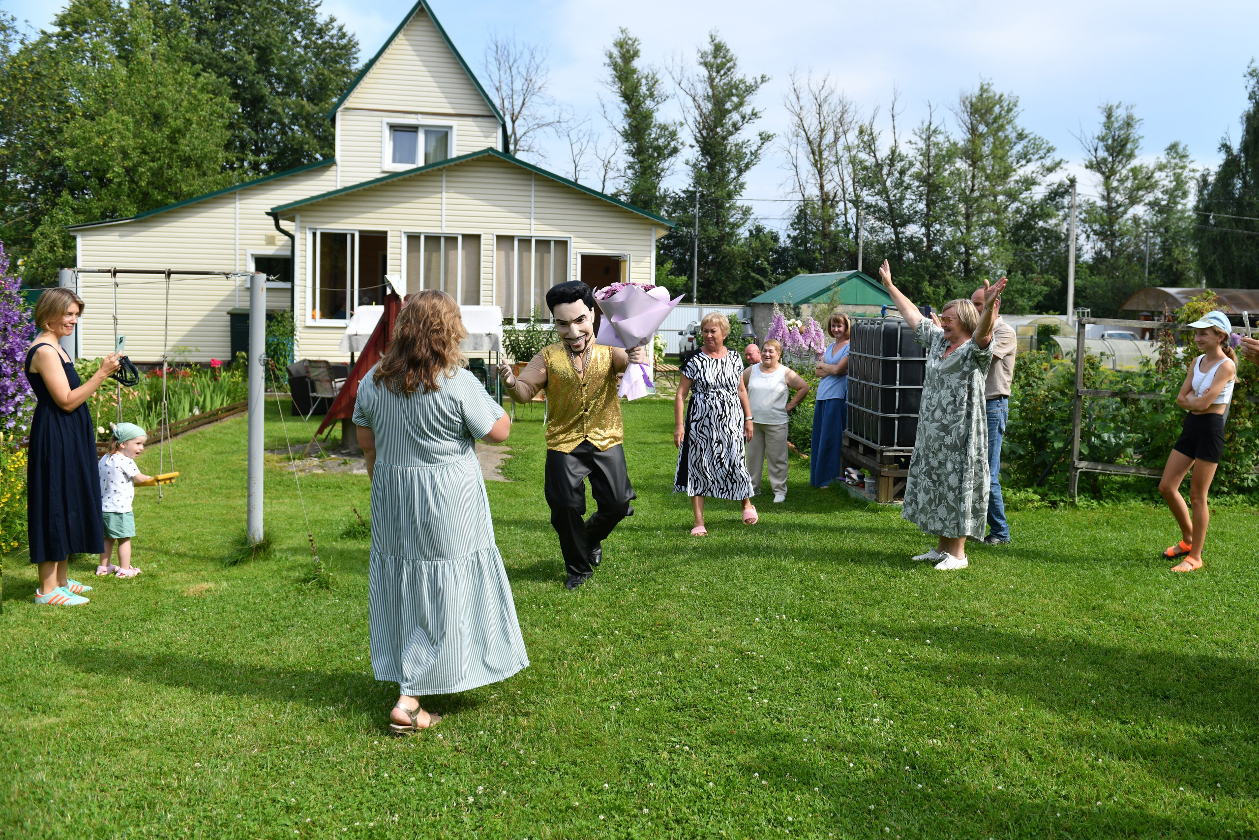 Юбилей. Садовод. Свадебный и портретный фотограф в Москве Галина Борисова