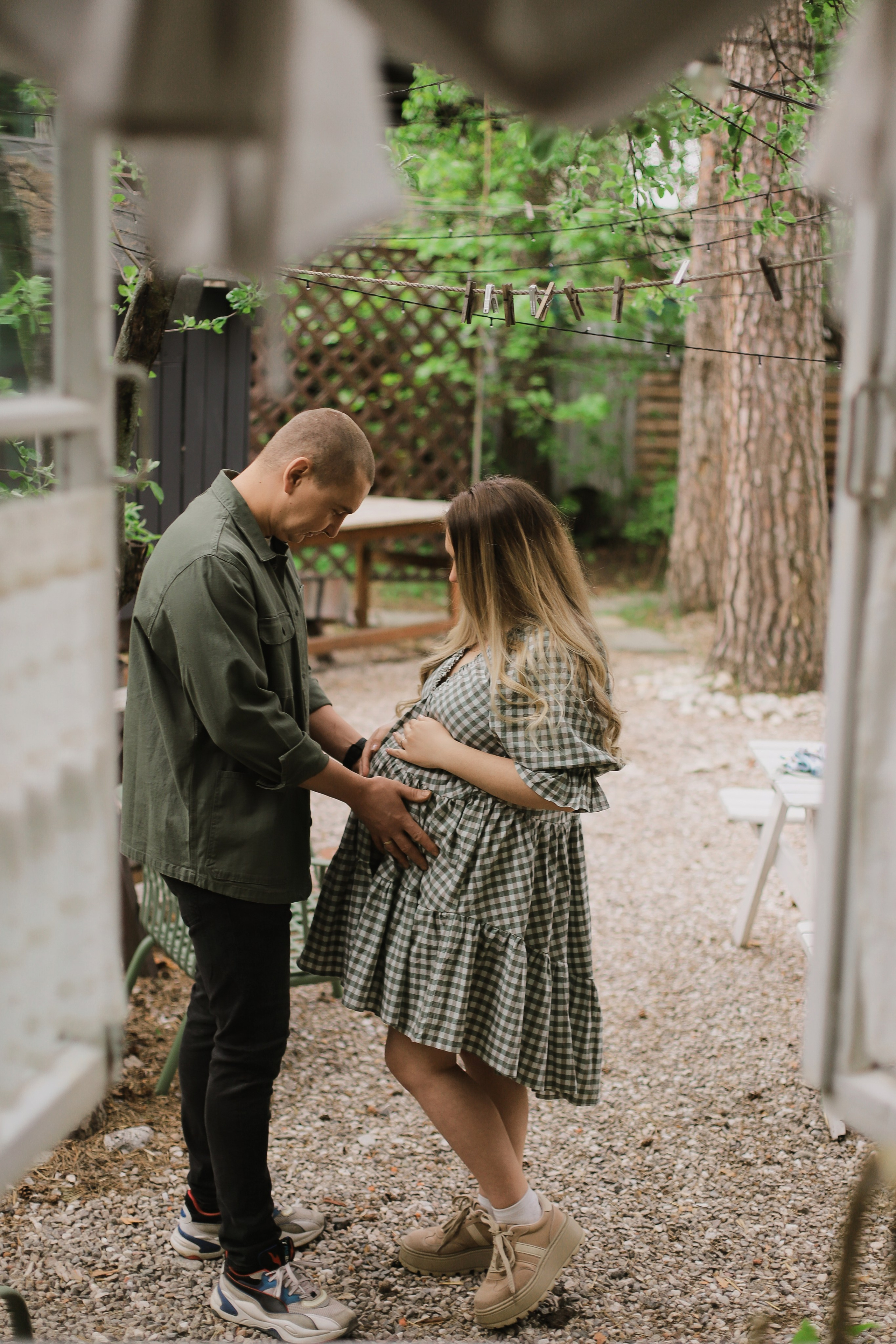 Беременность на даче с утятами. Свадебный, семейный и детский фотограф в Люберцах Зайцева Анастасия