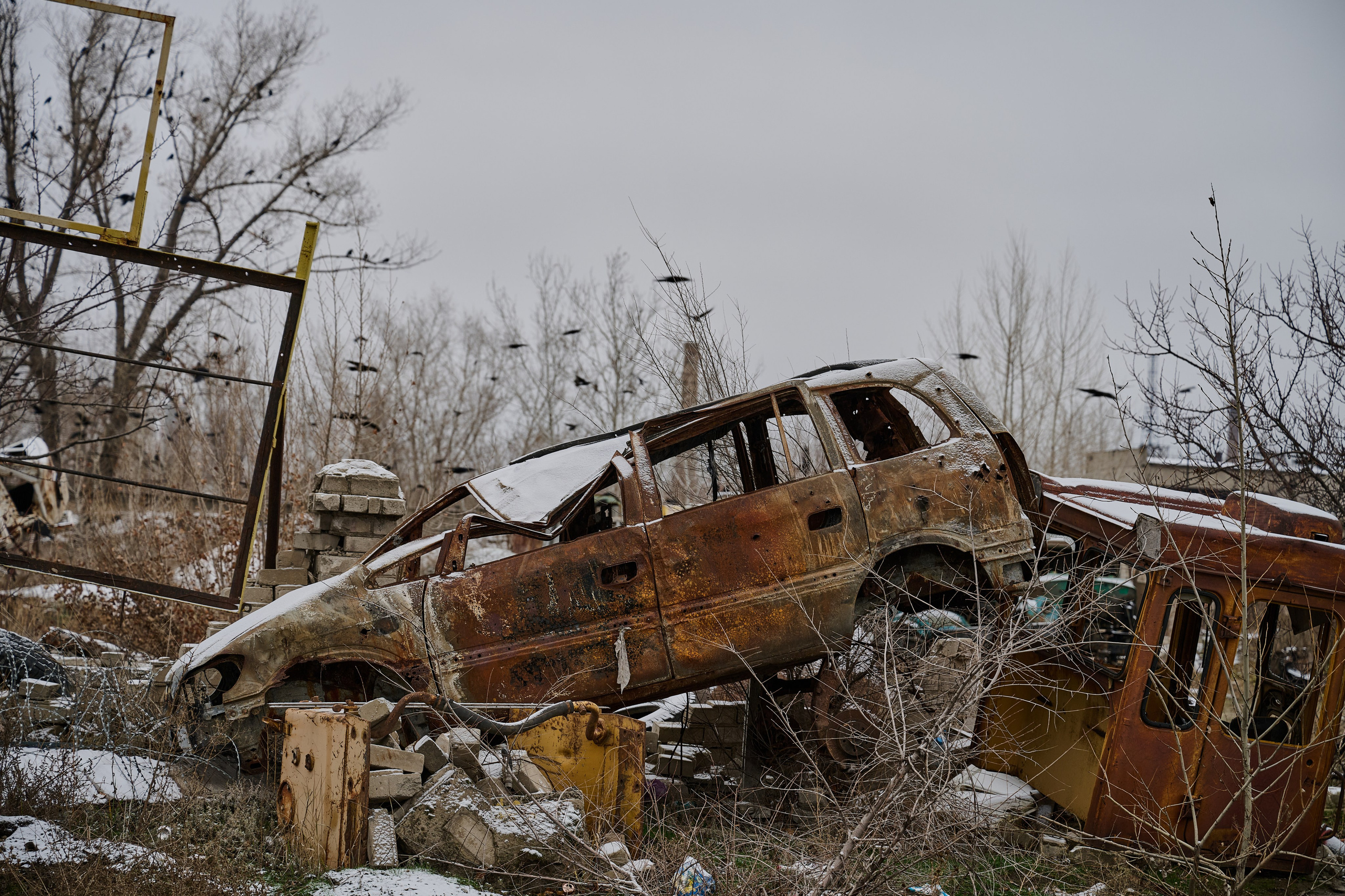 Северодонецк (Луганская область). Декабрь 2024. Фотограф Роман Адлер