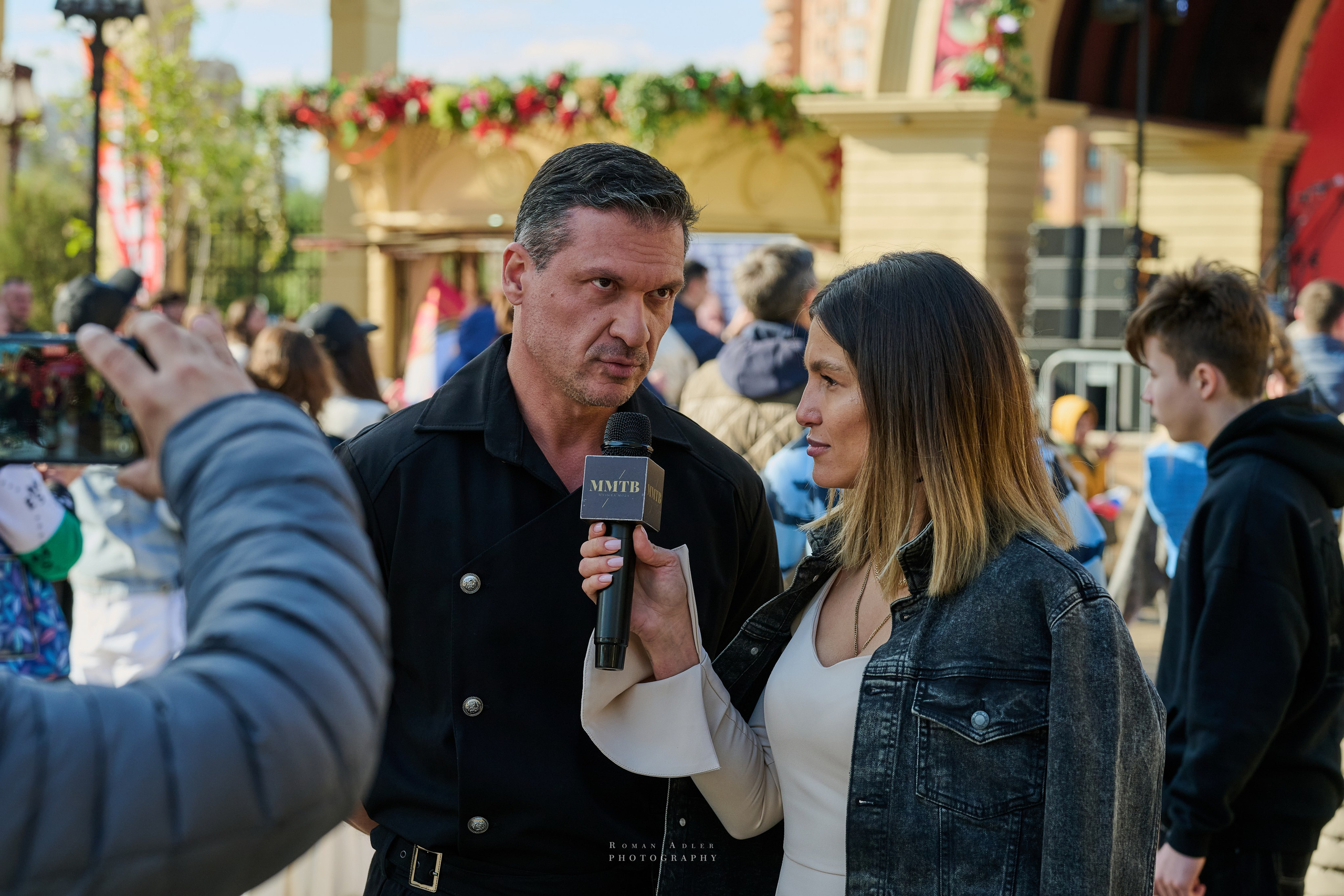 Московская весна Победы. Фотограф Роман Адлер